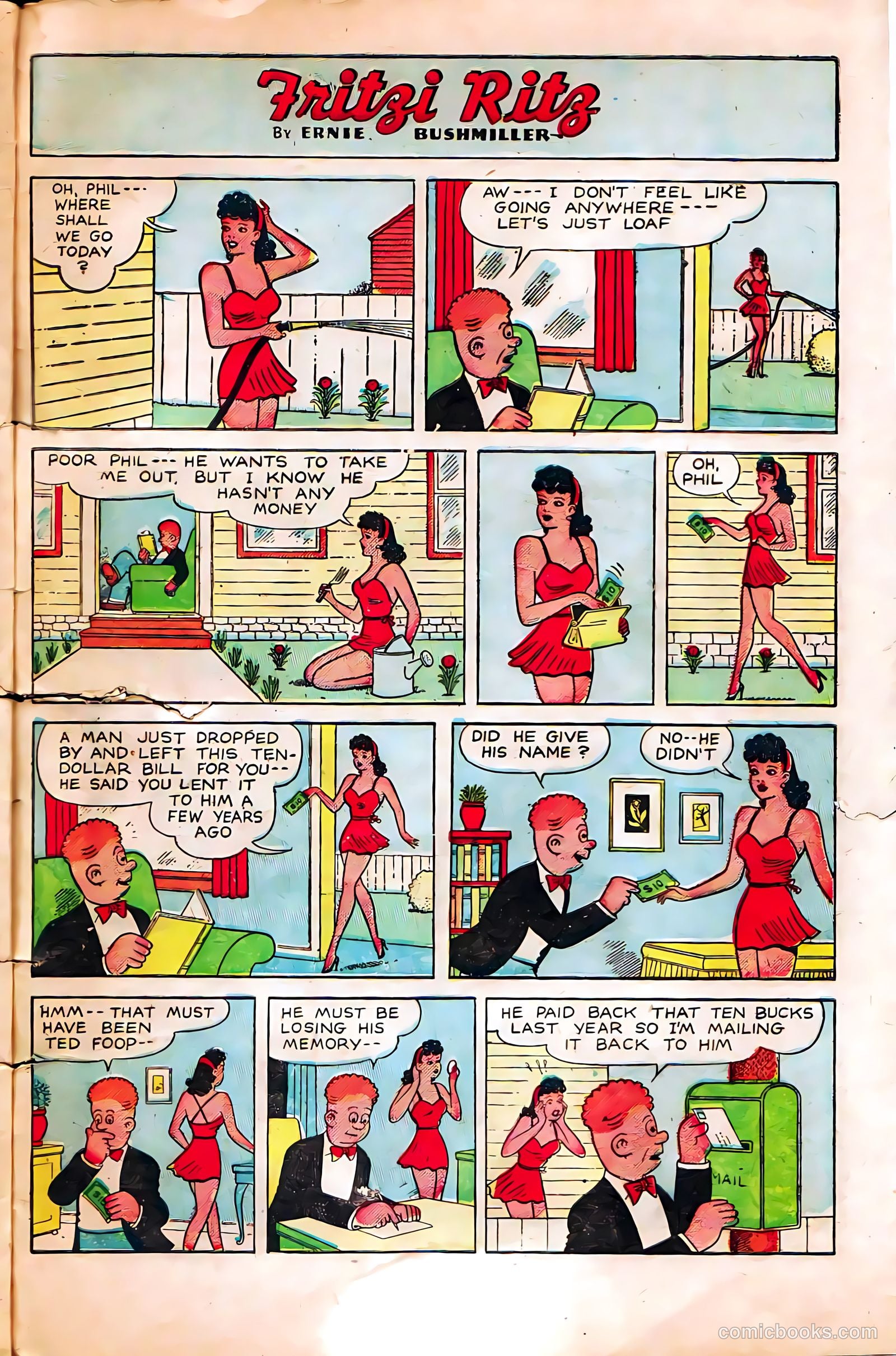 United Comics #10 (1950) — page 33 of 36