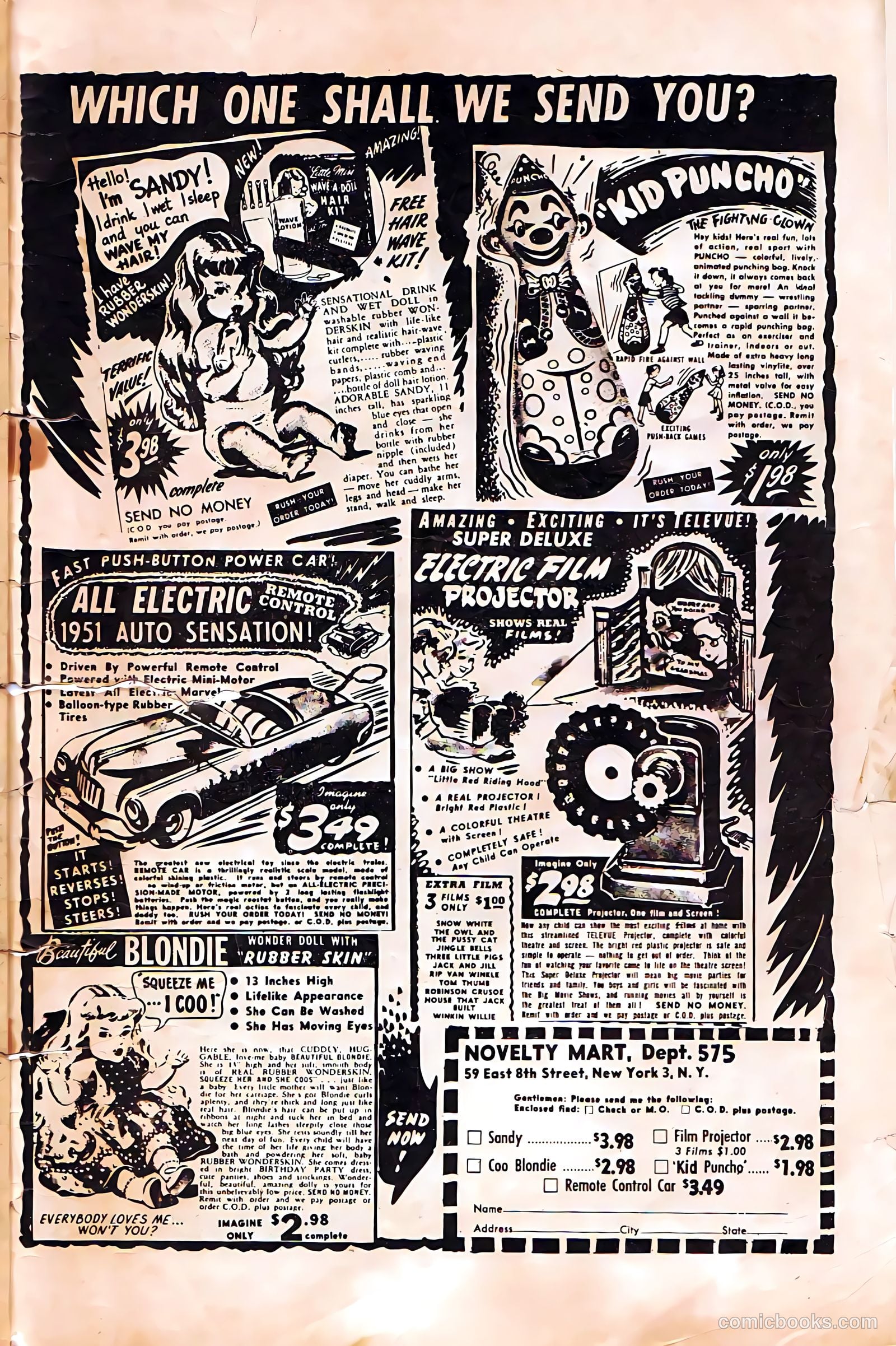 United Comics #10 (1950) — page 35 of 36