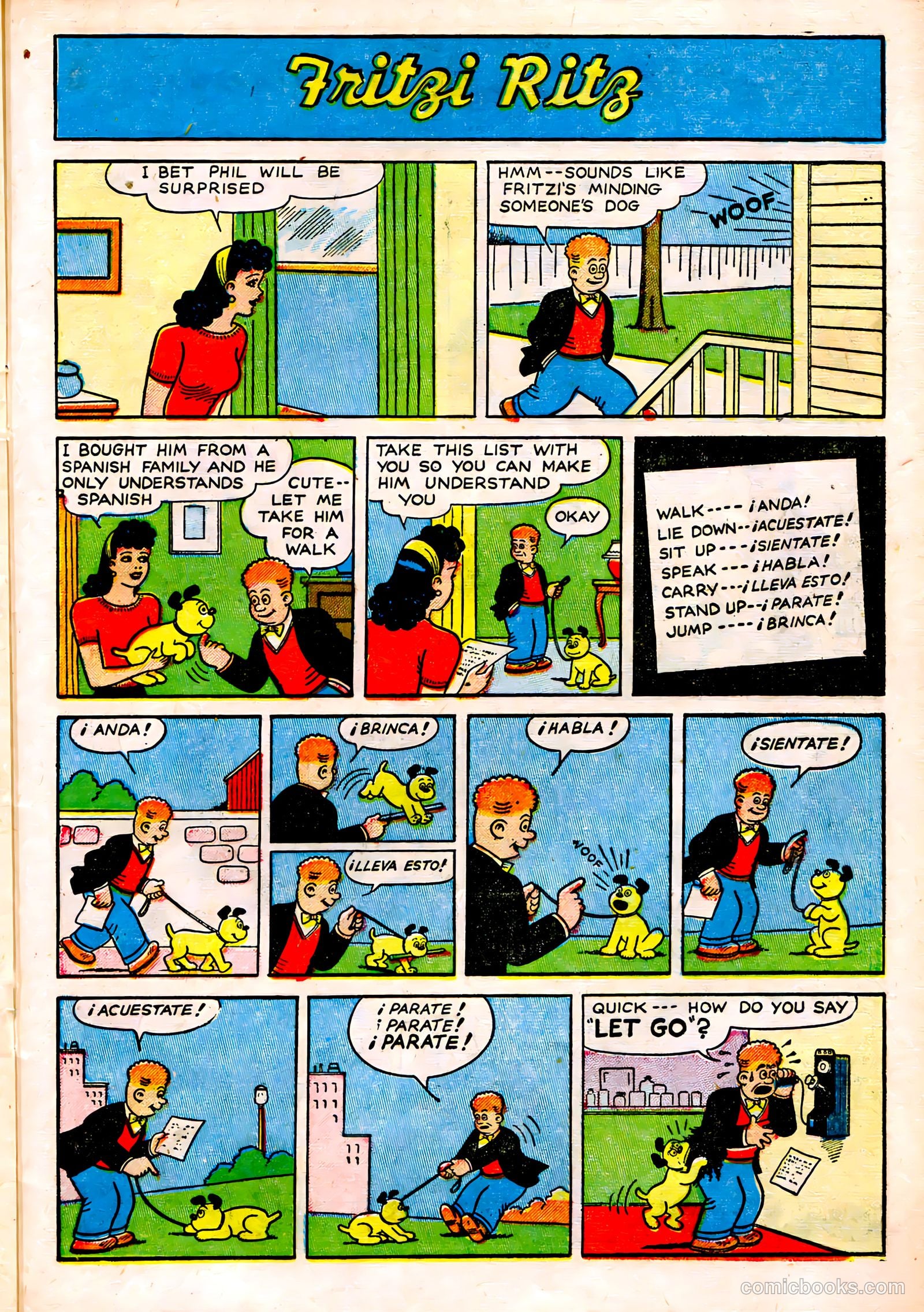United Comics #11 (1950) — page 23 of 36