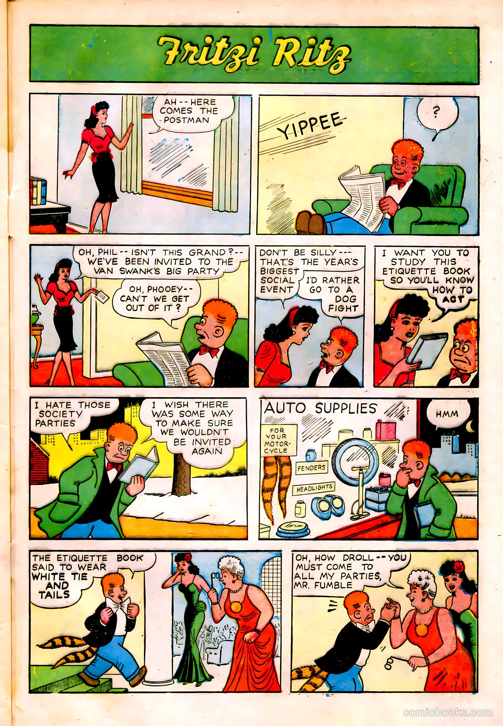 United Comics #12 (1950) — page 33 of 36