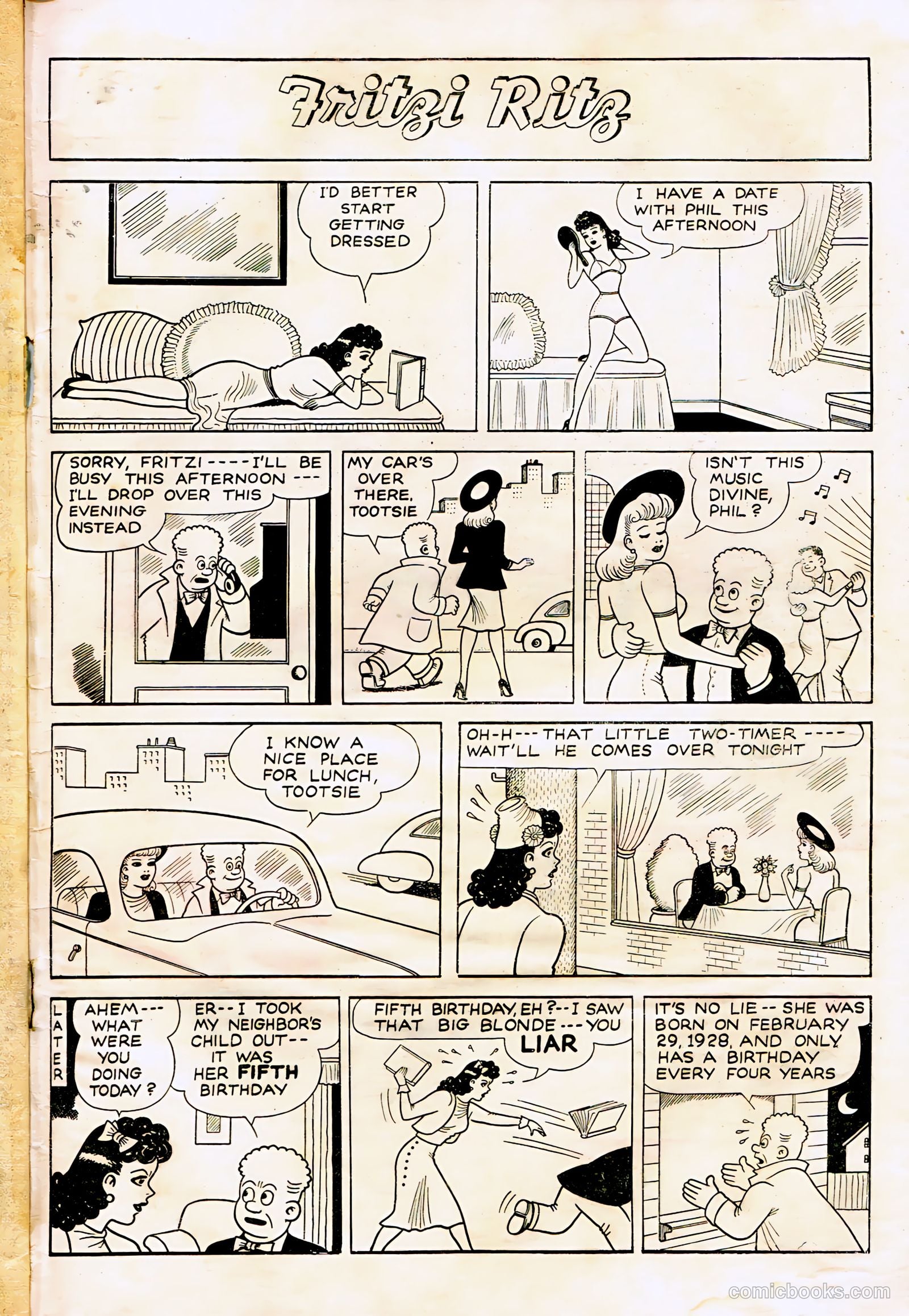 United Comics #12 (1950) — page 35 of 36