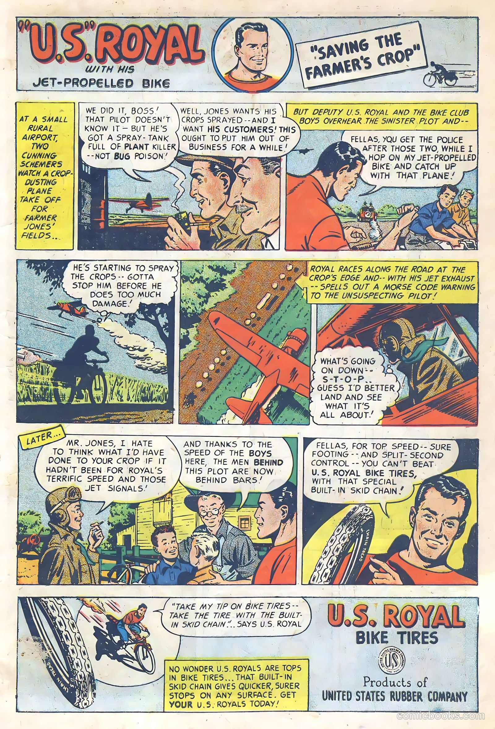 United Comics #13 (1950) — page 7 of 36