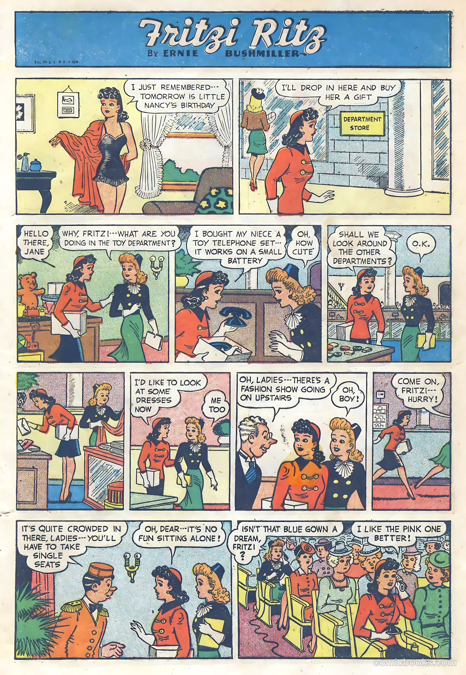 United Comics #13 (1950) — page 9 of 36