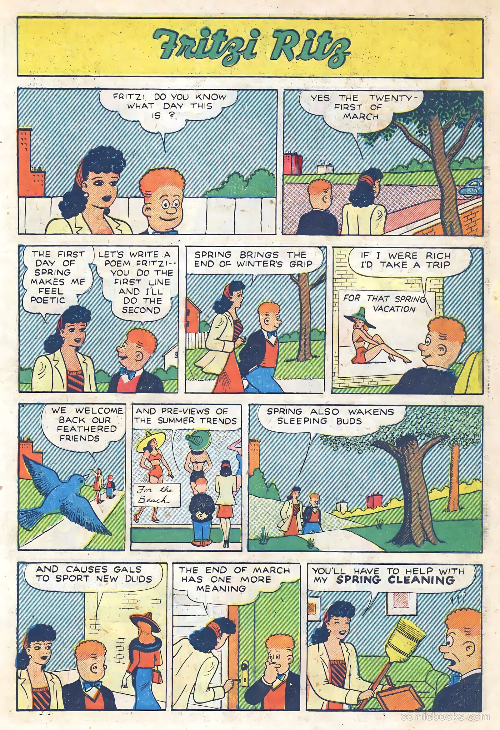 United Comics #13 (1950) — page 31 of 36