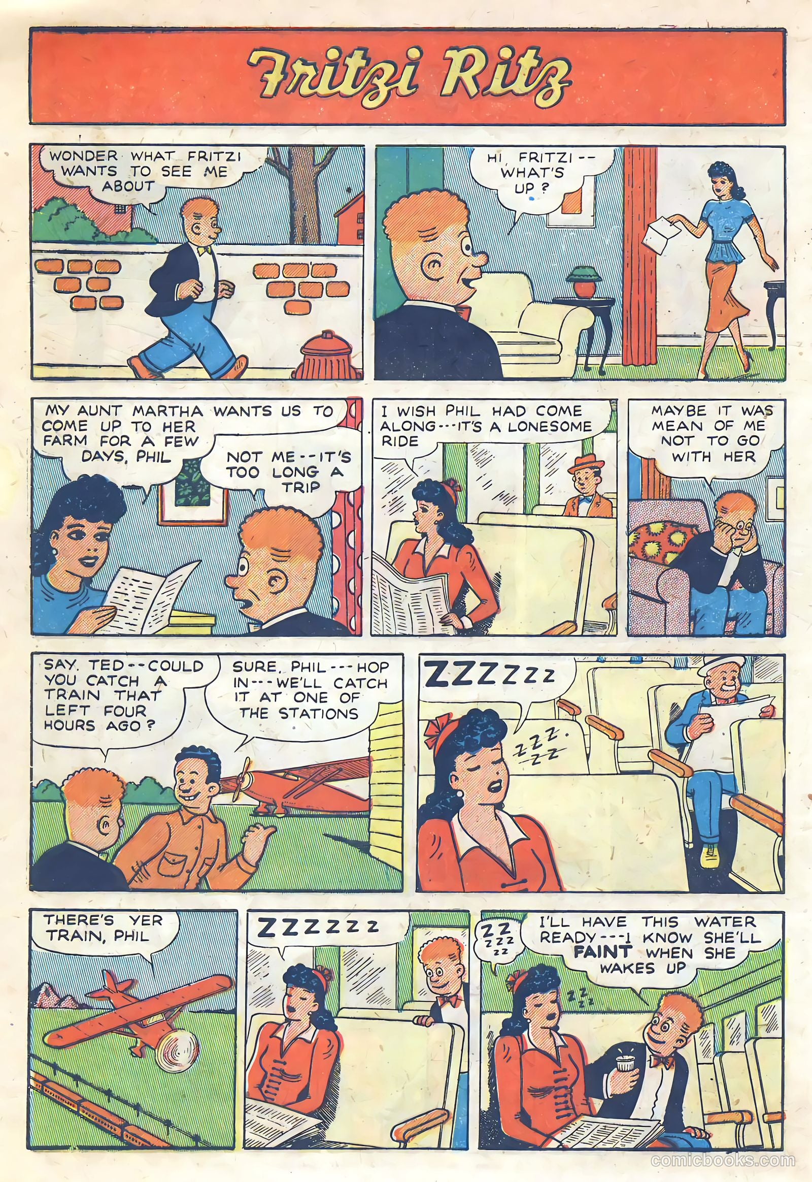 United Comics #13 (1950) — page 32 of 36
