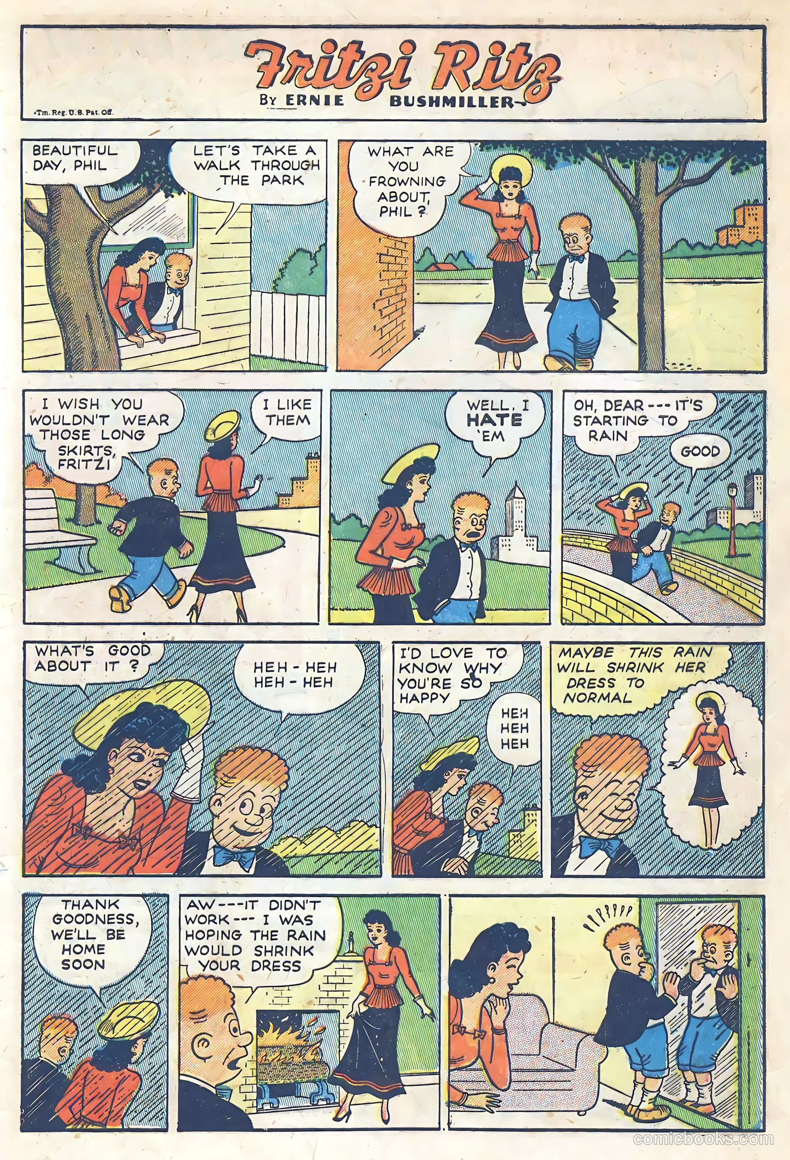 United Comics #13 (1950) — page 33 of 36