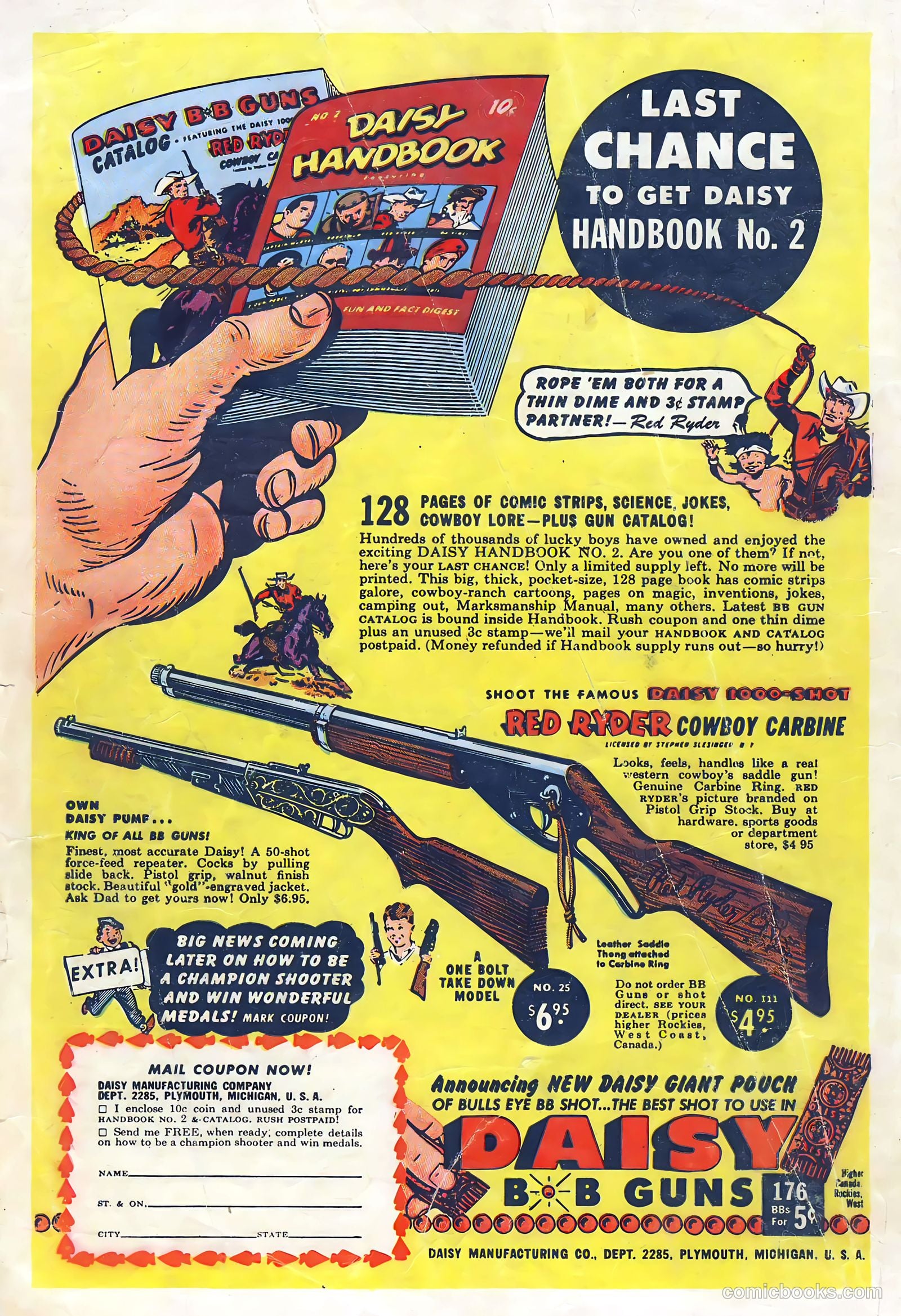 United Comics #13 (1950) — page 36 of 36