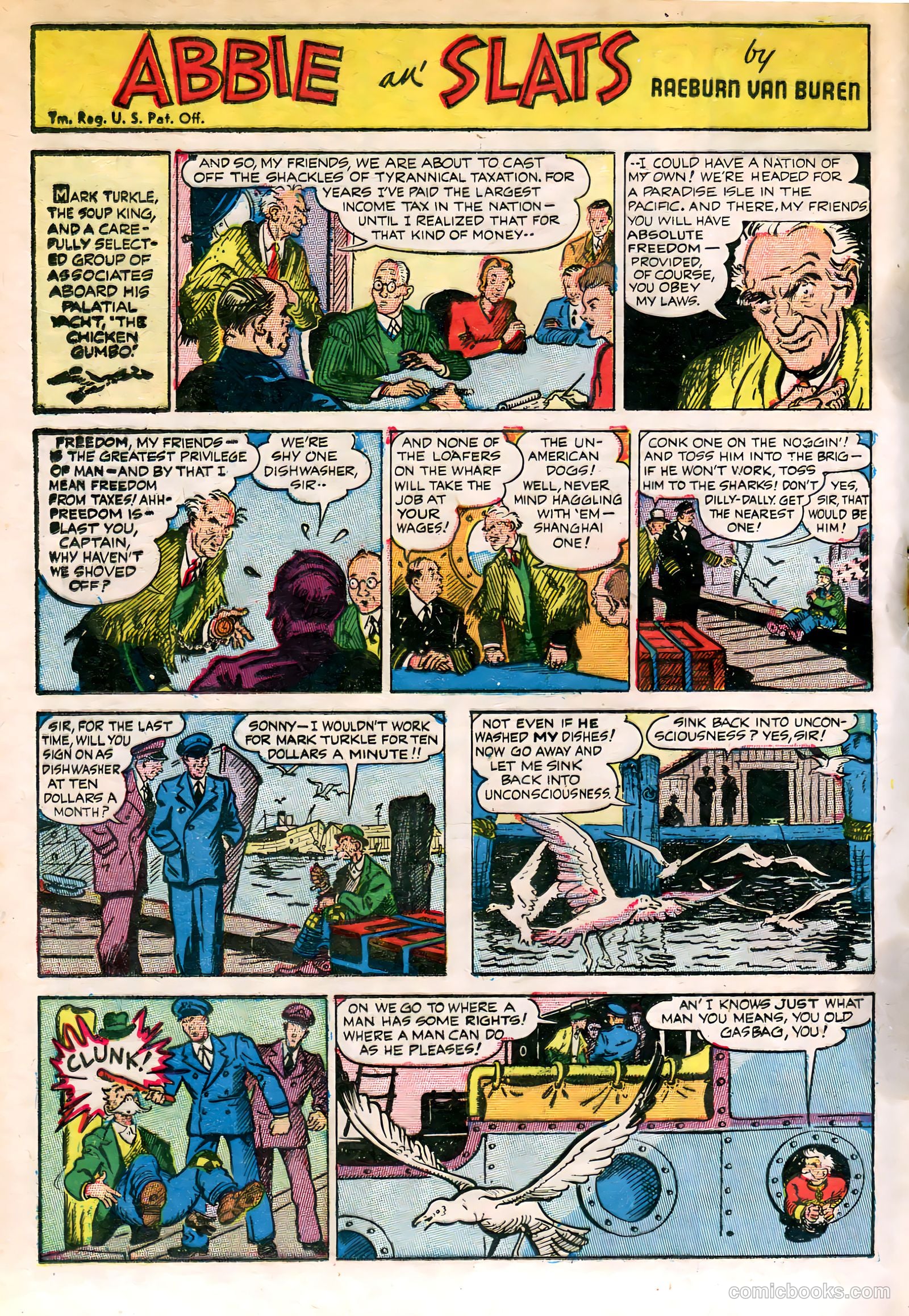 United Comics #15 (1951) — page 21 of 37