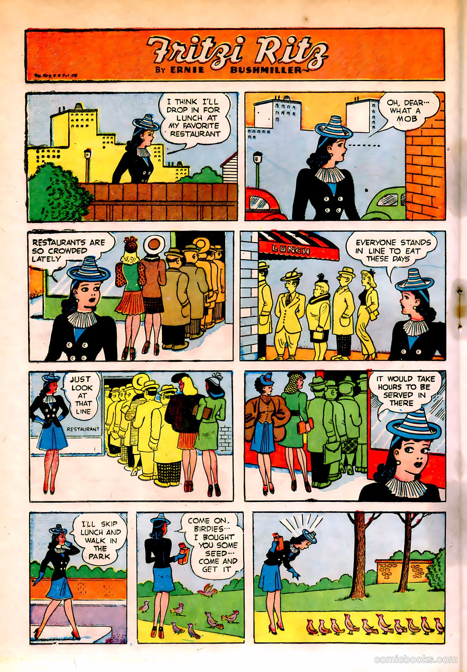 United Comics #15 (1951) — page 25 of 37
