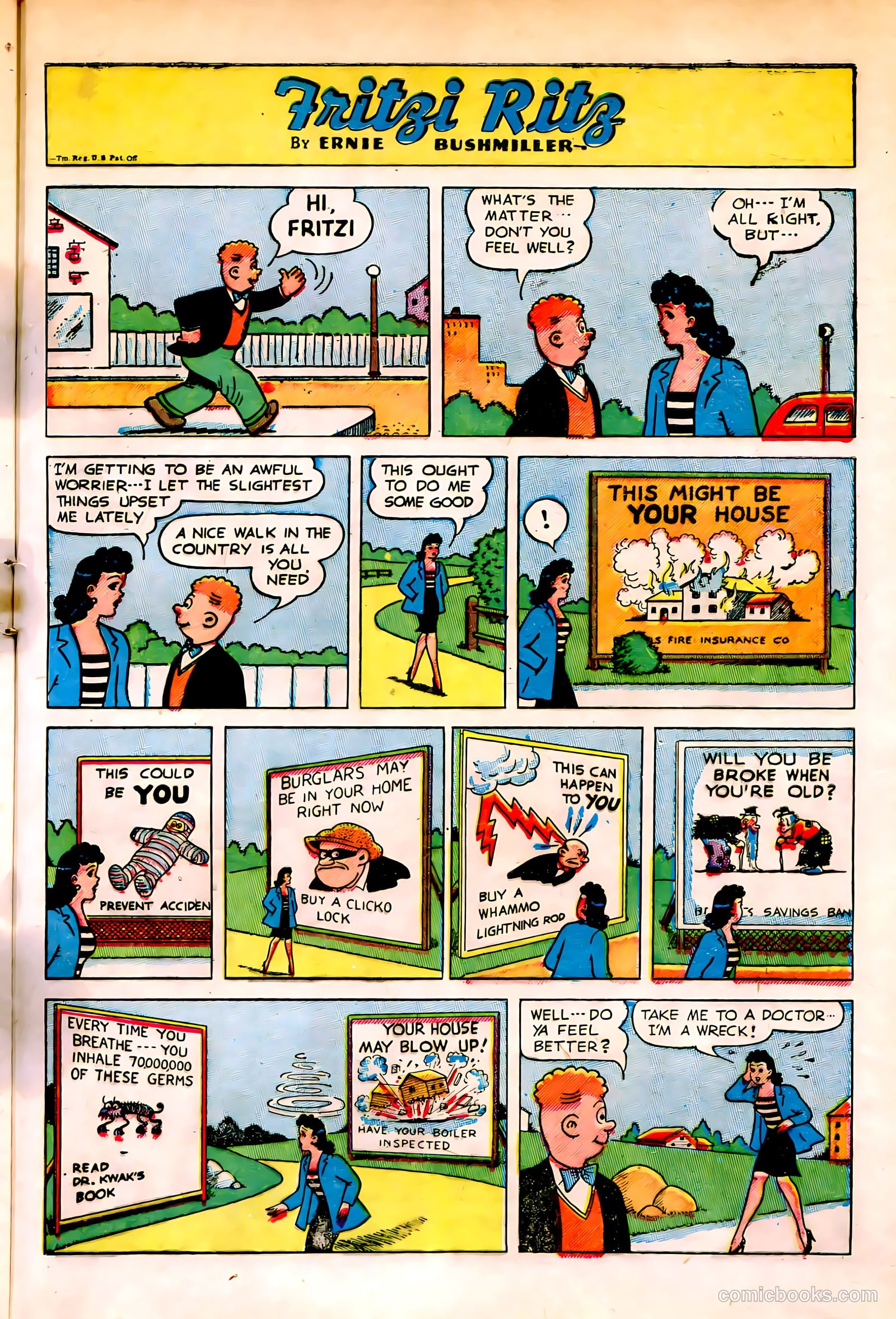 United Comics #15 (1951) — page 30 of 37