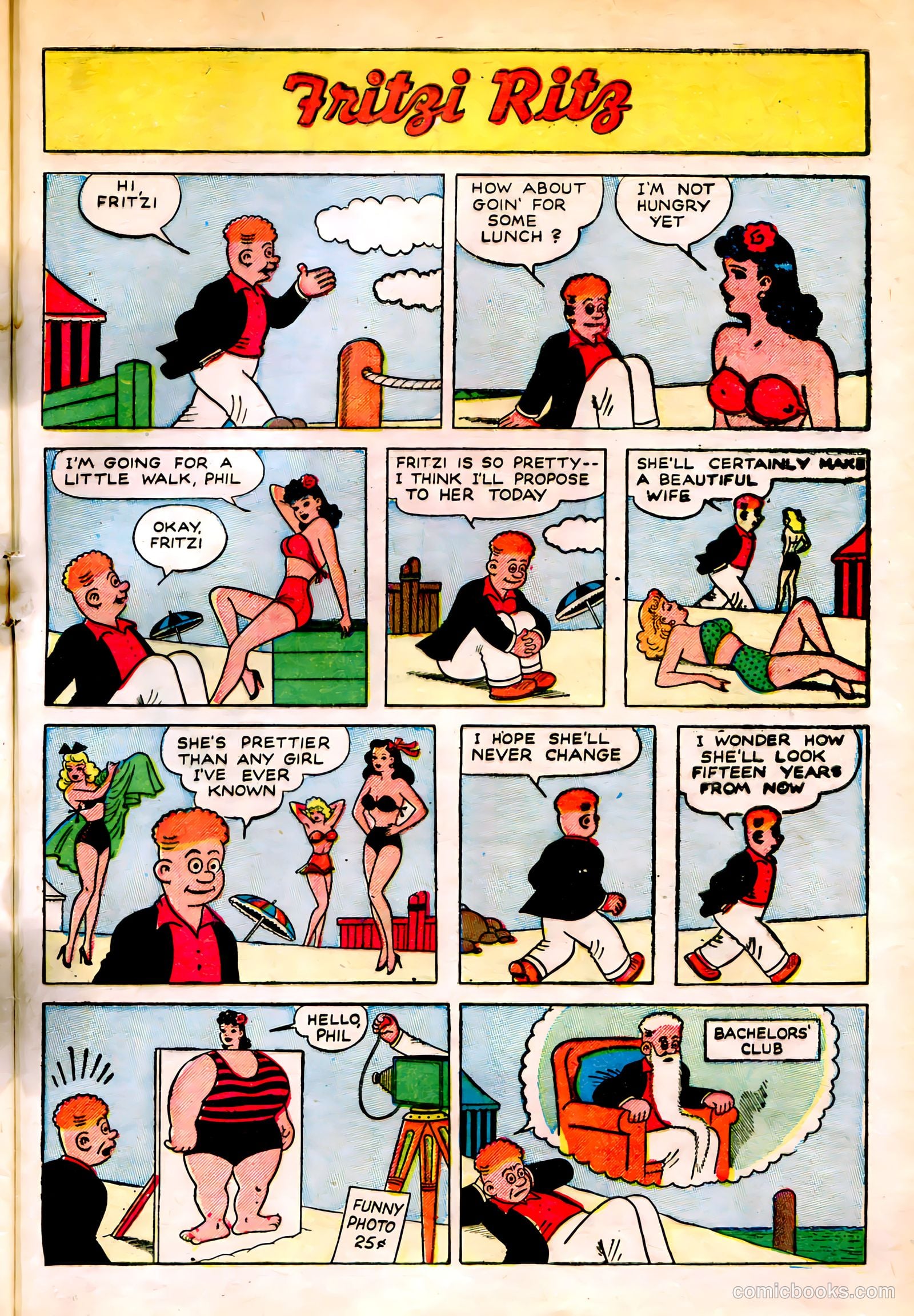 United Comics #15 (1951) — page 34 of 37