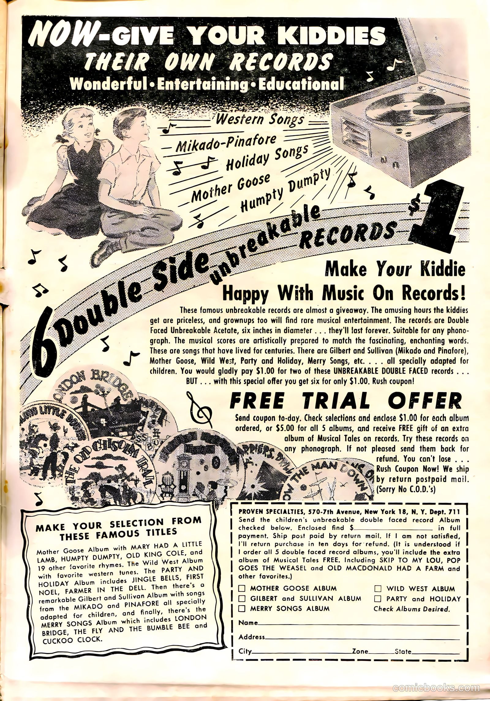 United Comics #15 (1951) — page 36 of 37