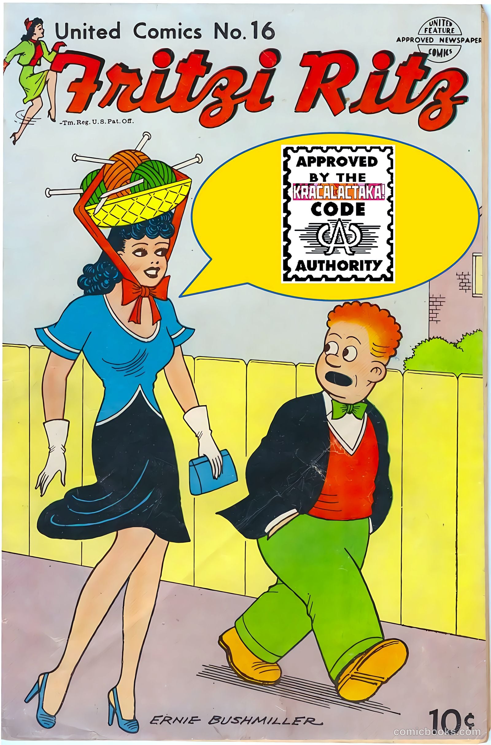 United Comics #16 (1951) — page 37 of 37