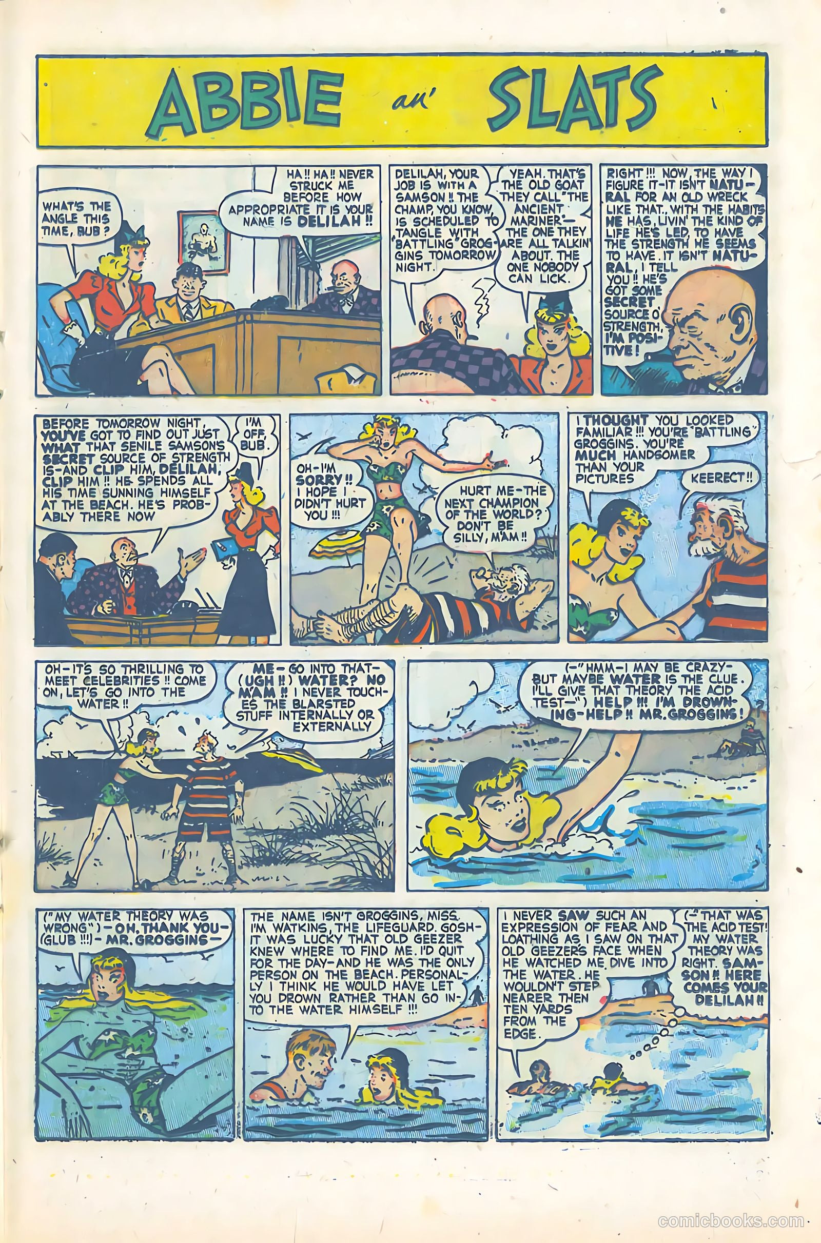 United Comics #18 (1951) — page 21 of 36