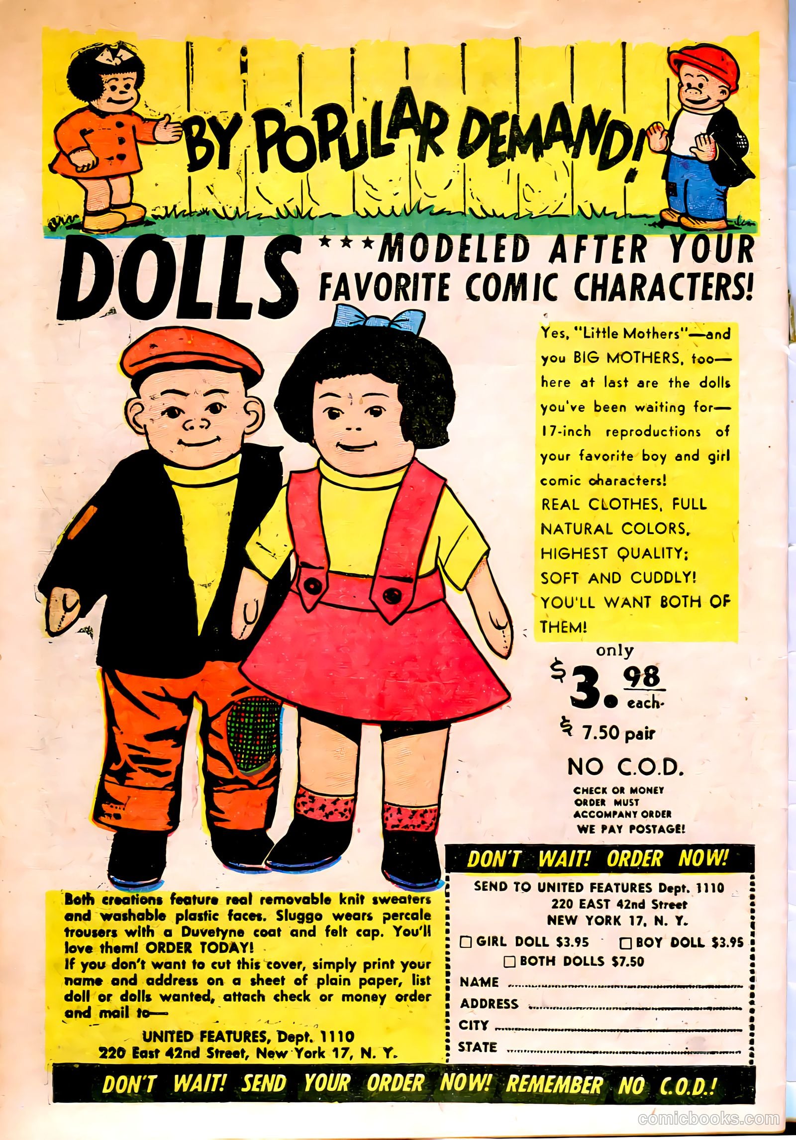 United Comics #19 (1951) — page 34 of 36