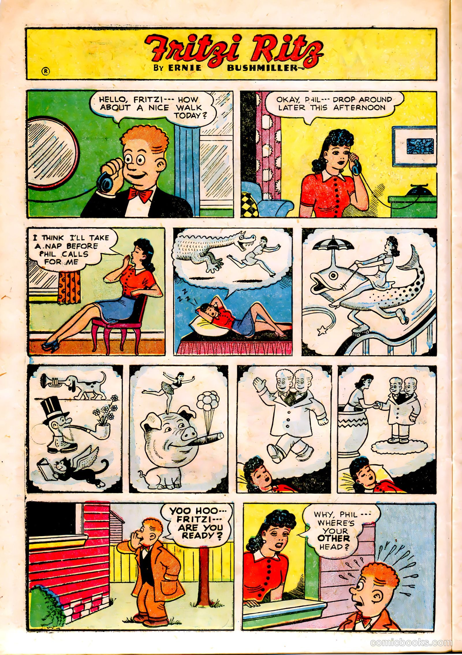 United Comics #20 (1952) — page 10 of 36