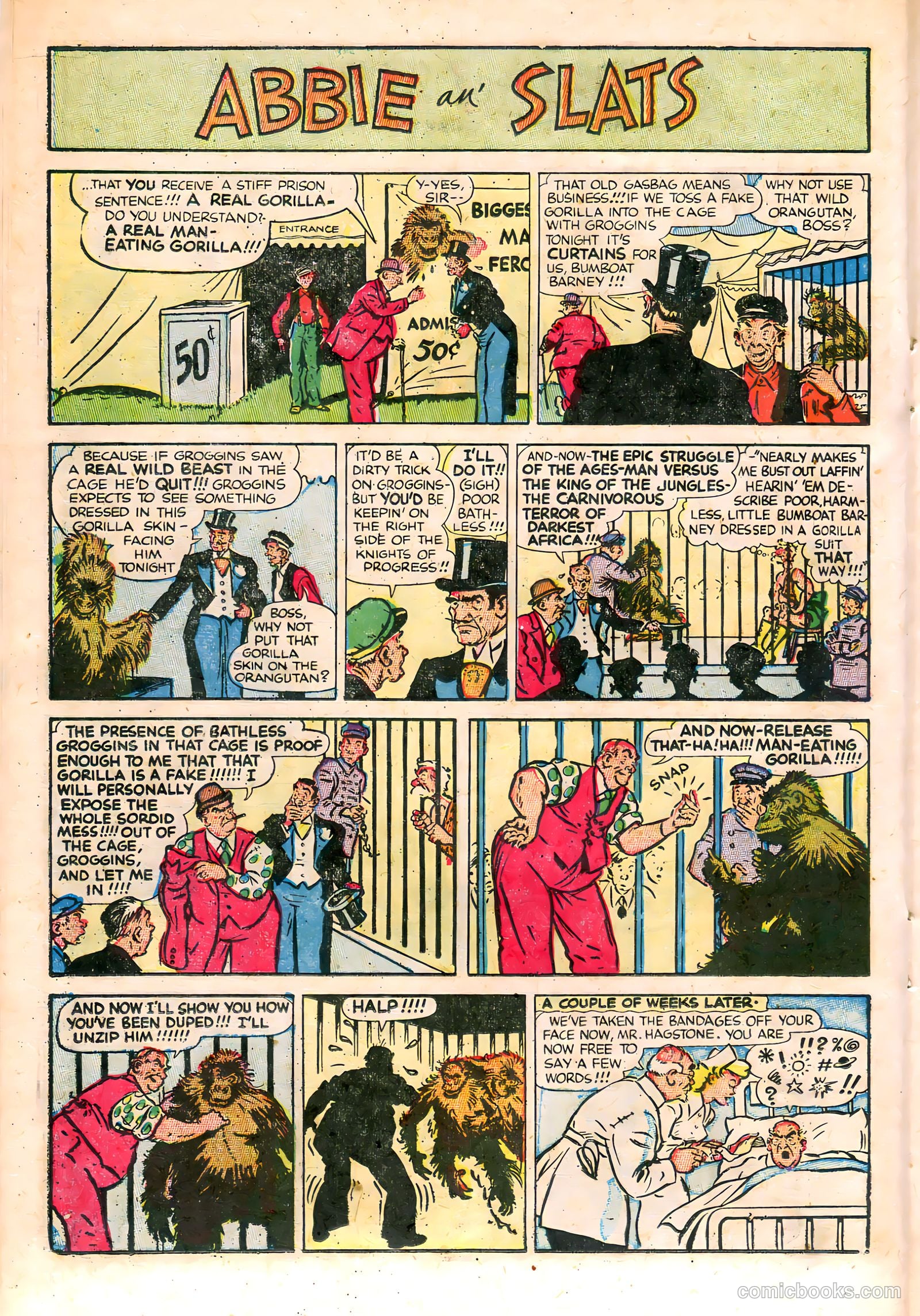 United Comics #20 (1952) — page 22 of 36