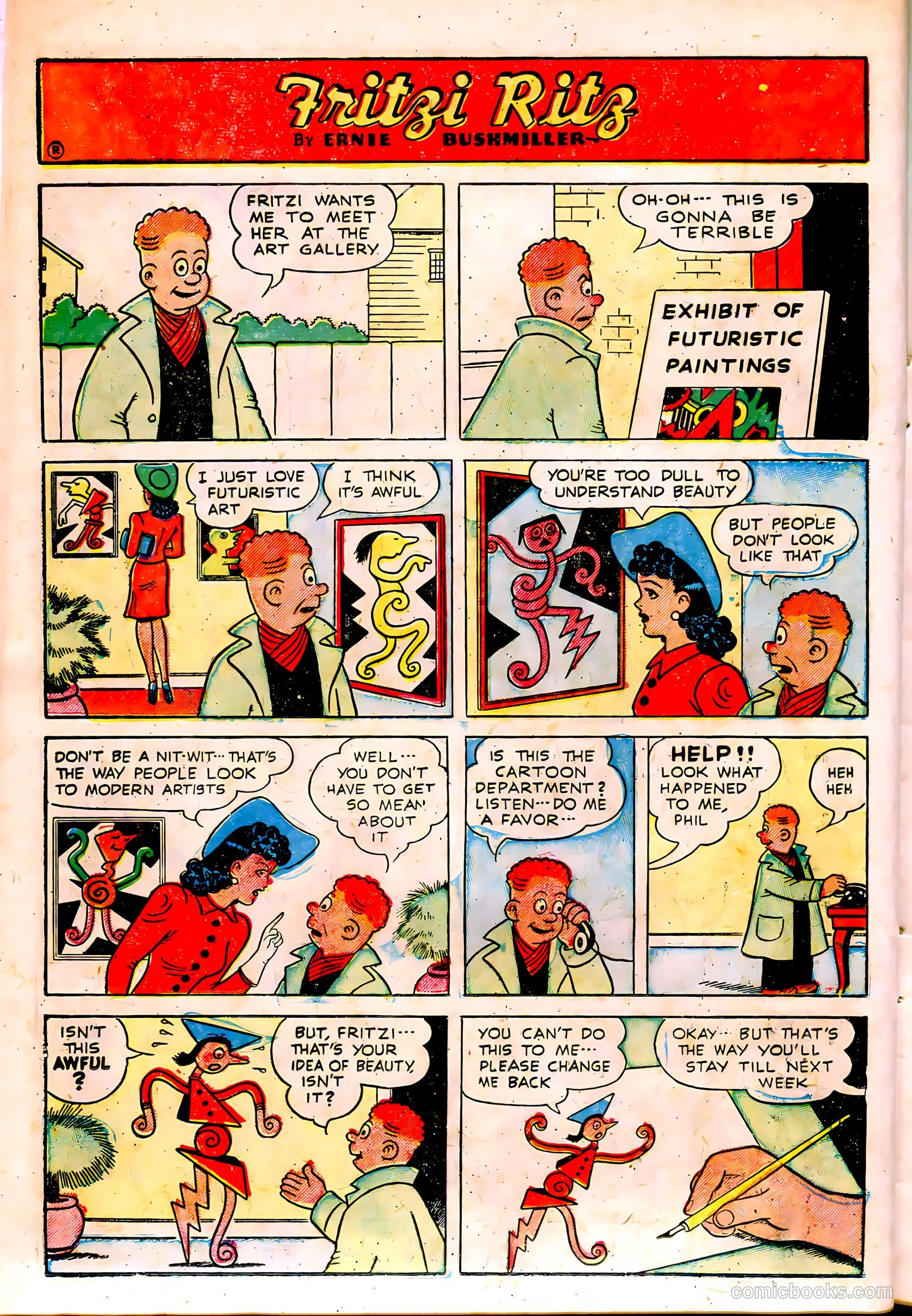 United Comics #20 (1952) — page 26 of 36