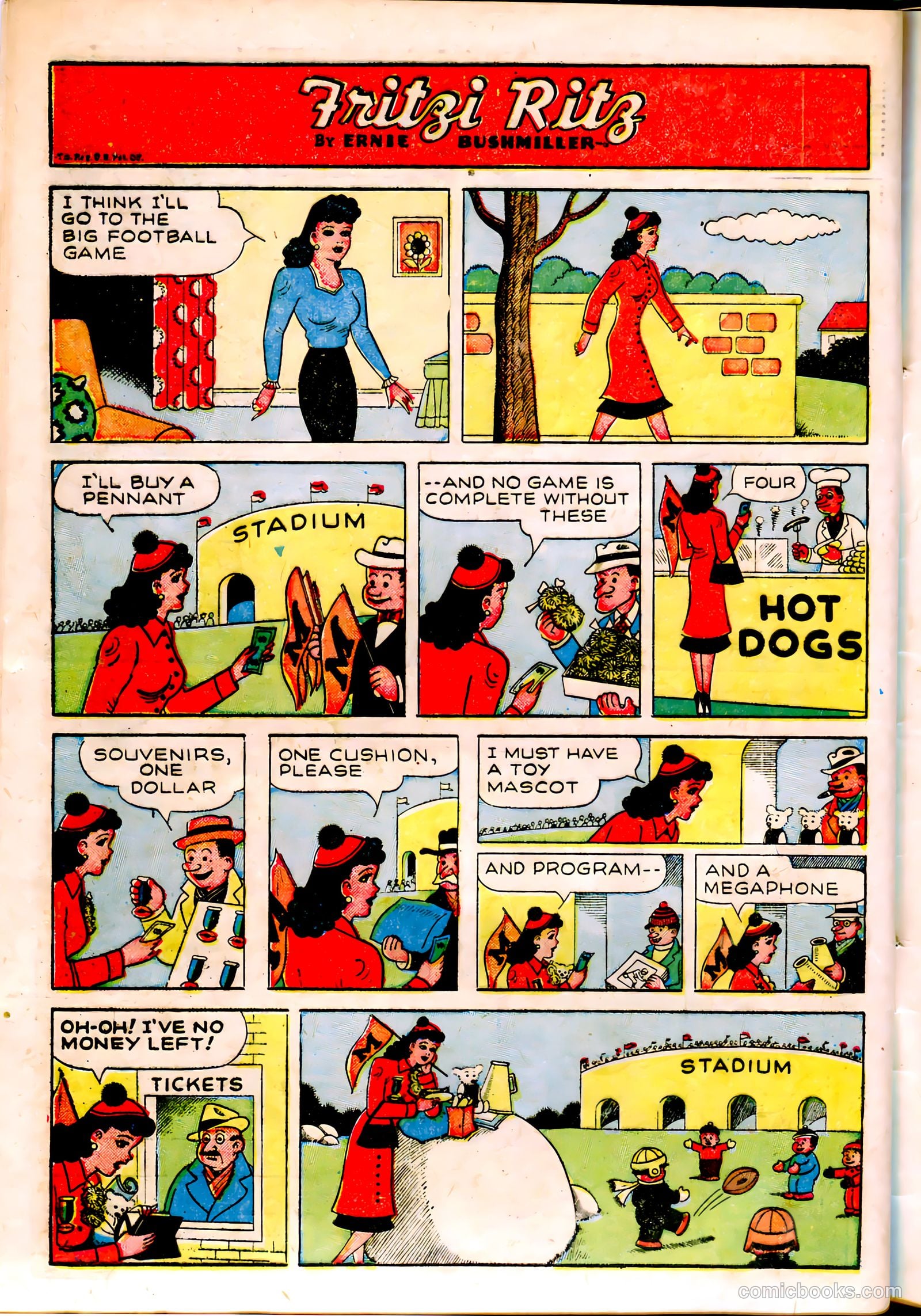 United Comics #20 (1952) — page 32 of 36