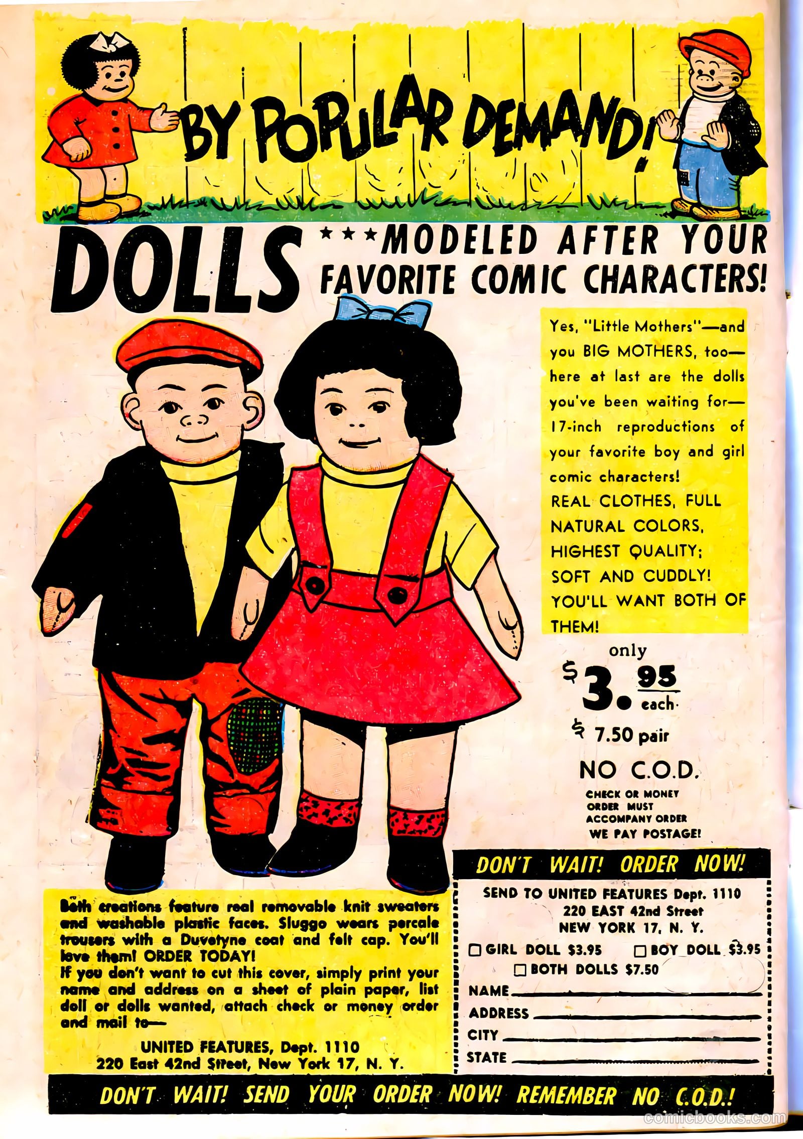 United Comics #20 (1952) — page 34 of 36