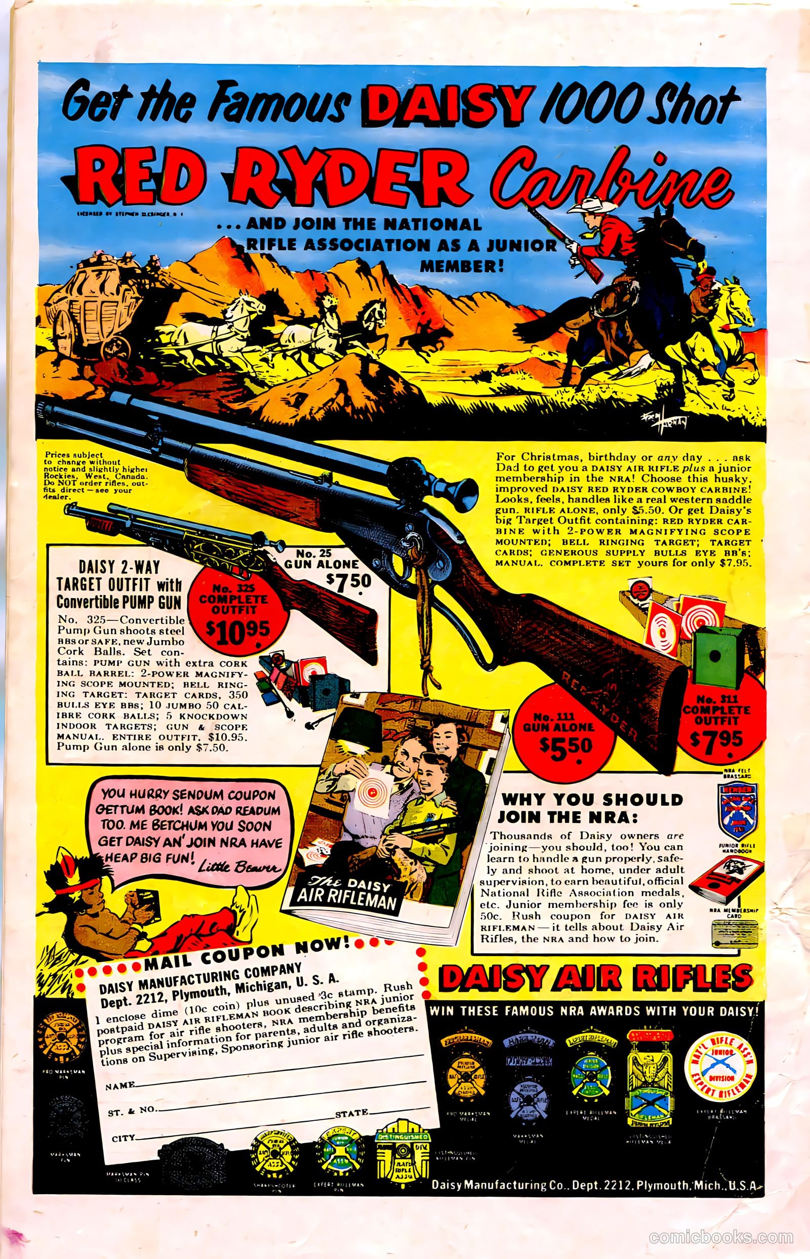 United Comics #20 (1952) — page 36 of 36