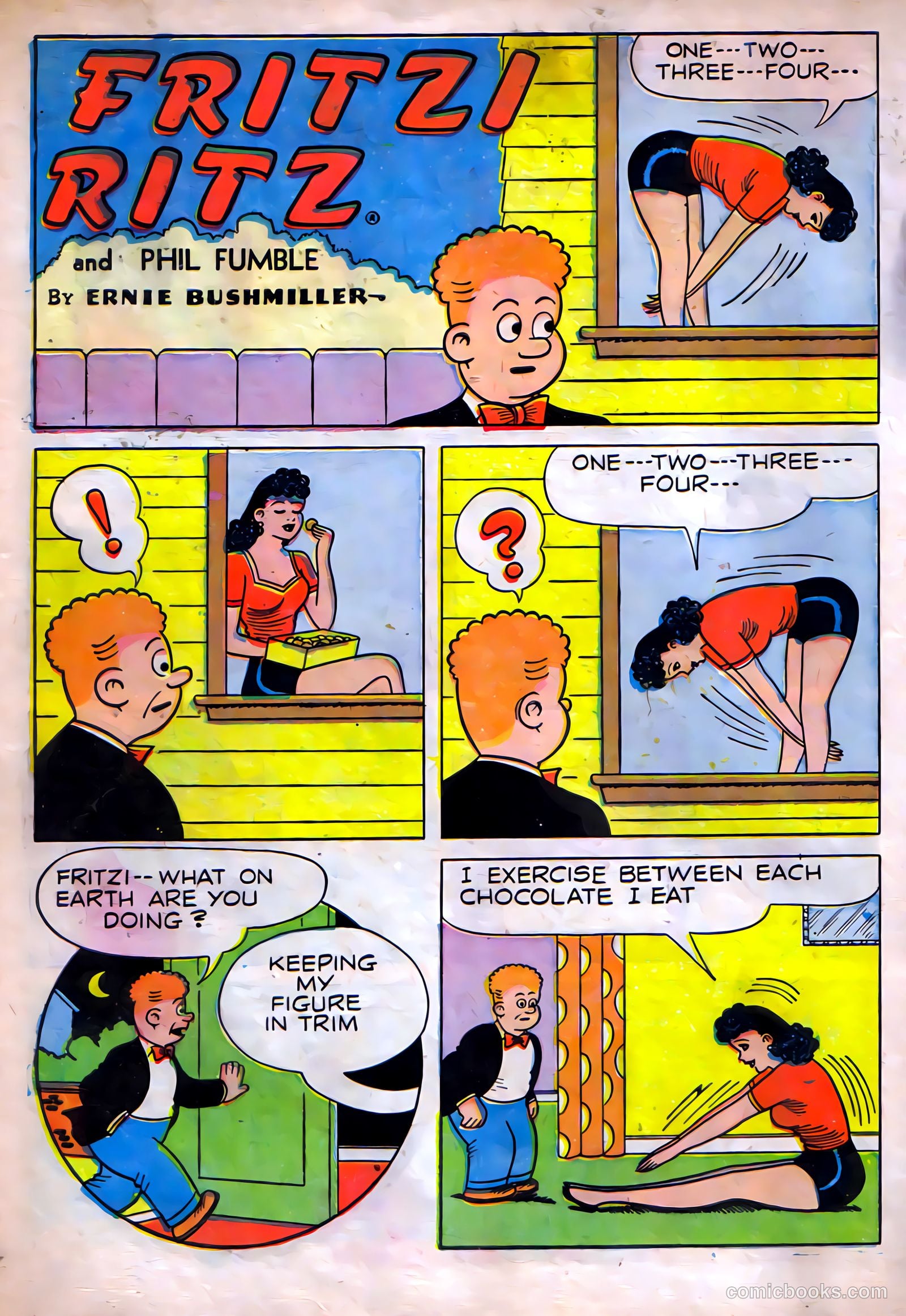 United Comics #21 (1952) — page 9 of 34