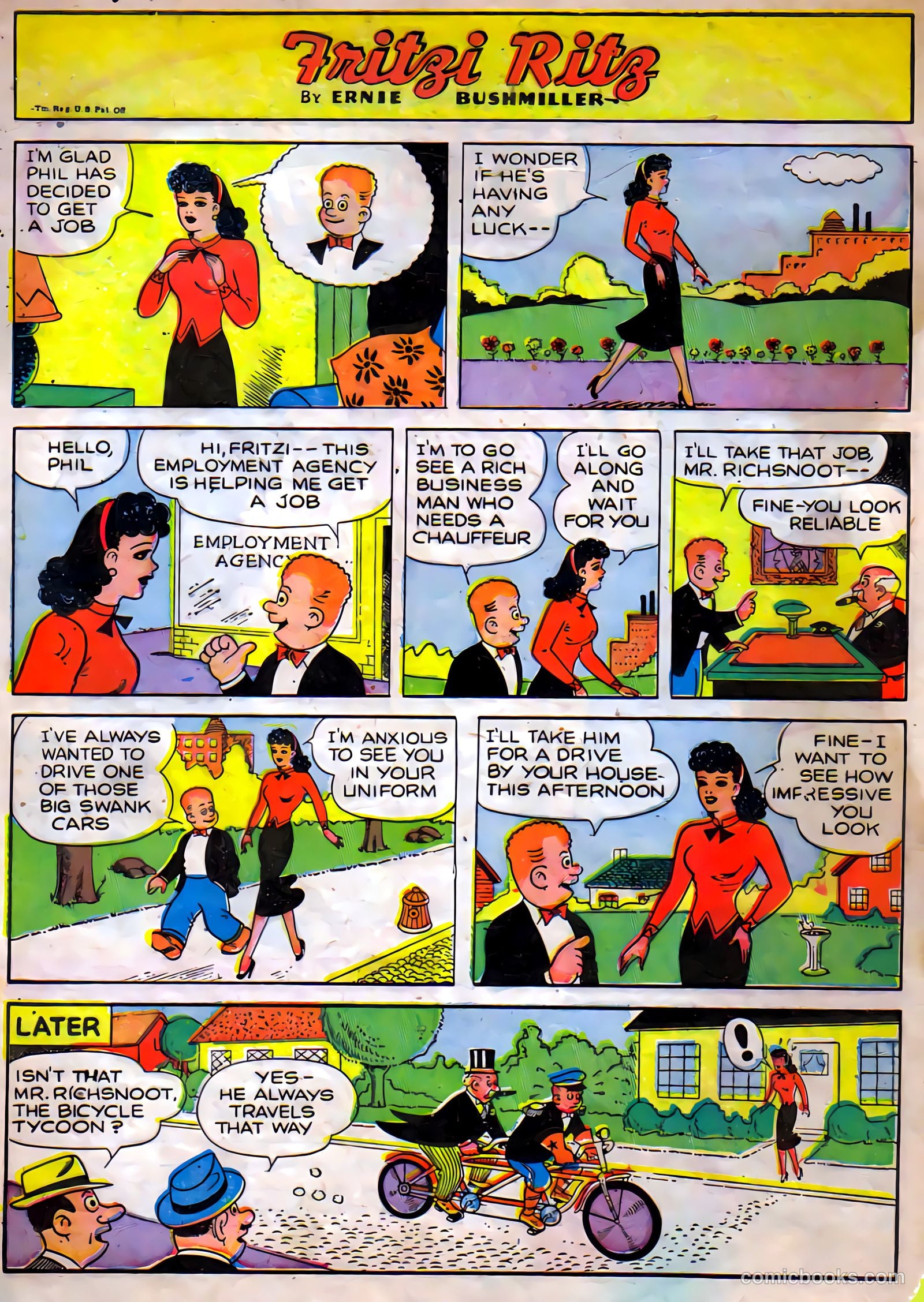 United Comics #21 (1952) — page 32 of 34