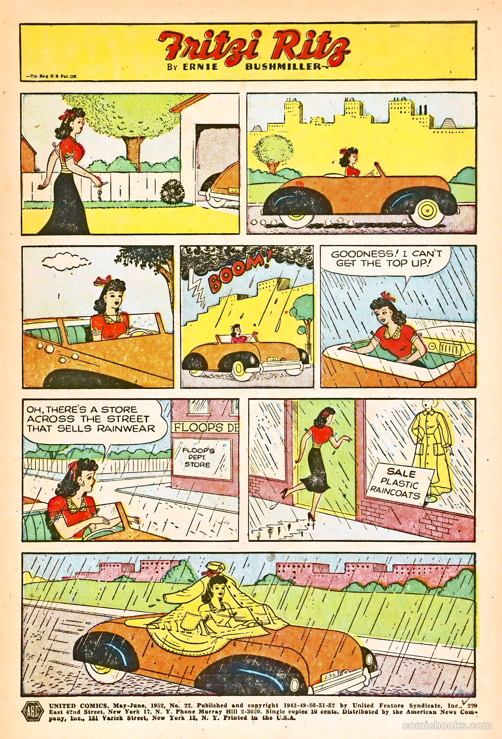 United Comics #22 (1952) — page 3 of 34