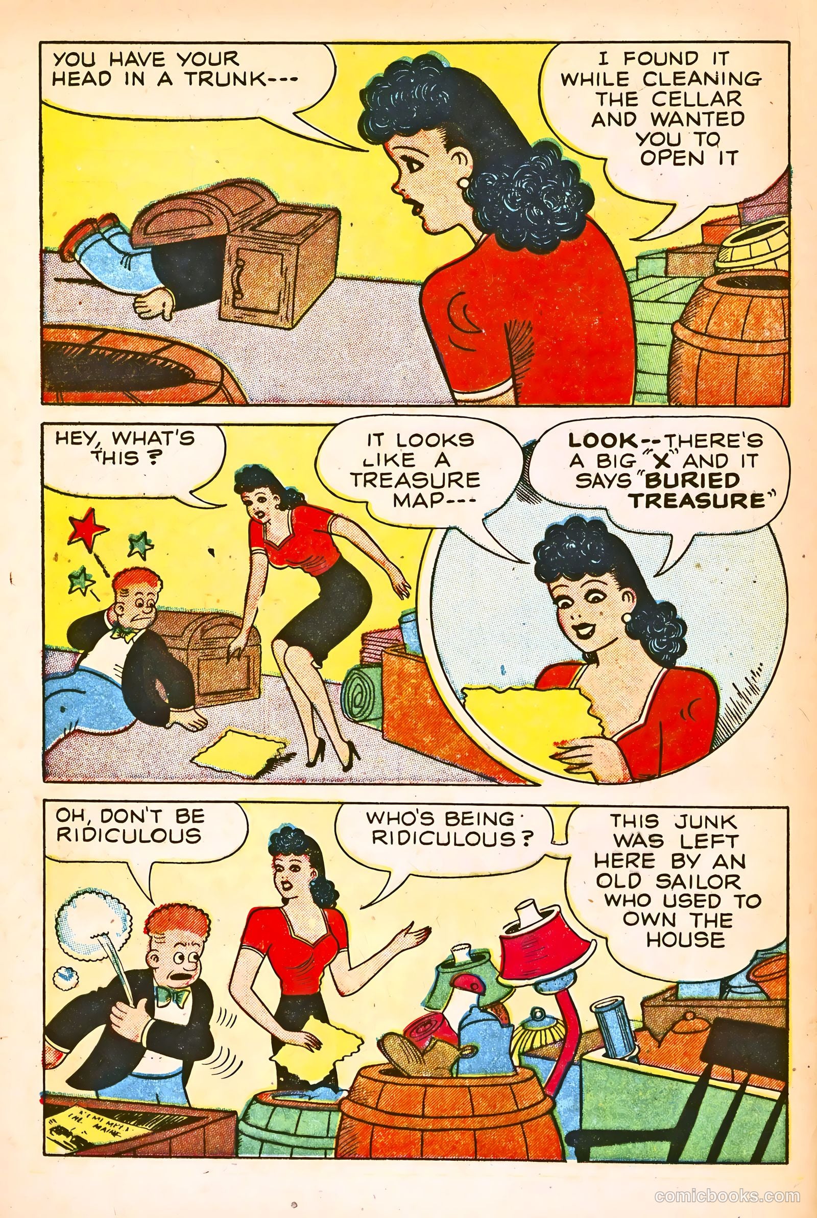 United Comics #22 (1952) — page 22 of 34