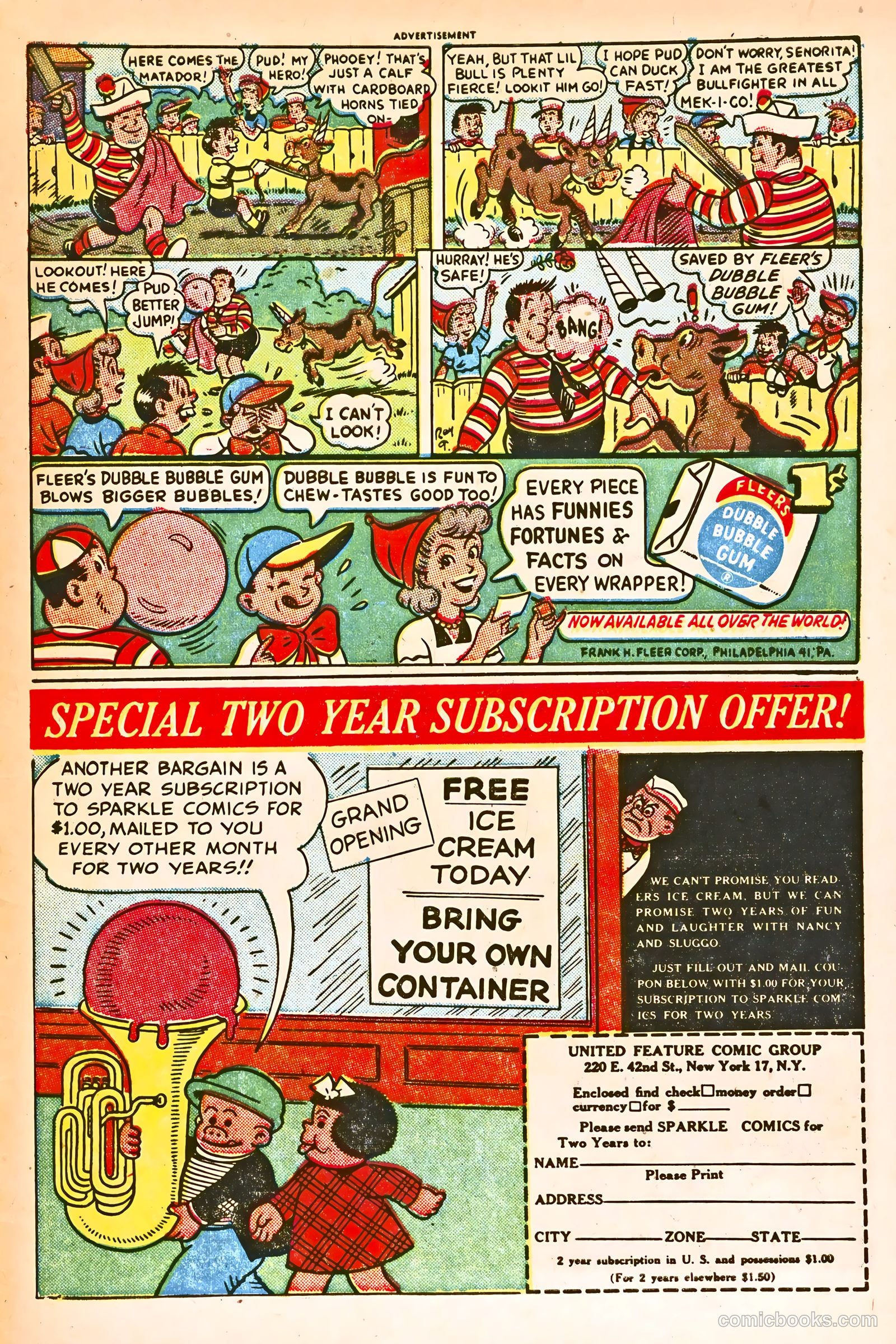 United Comics #22 (1952) — page 29 of 34