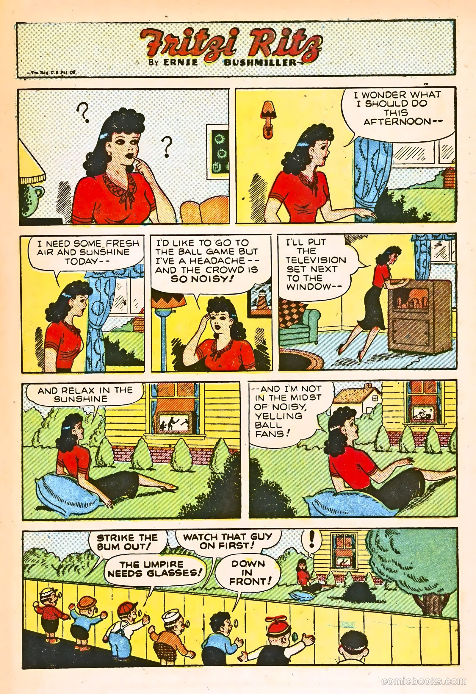 United Comics #22 (1952) — page 31 of 34