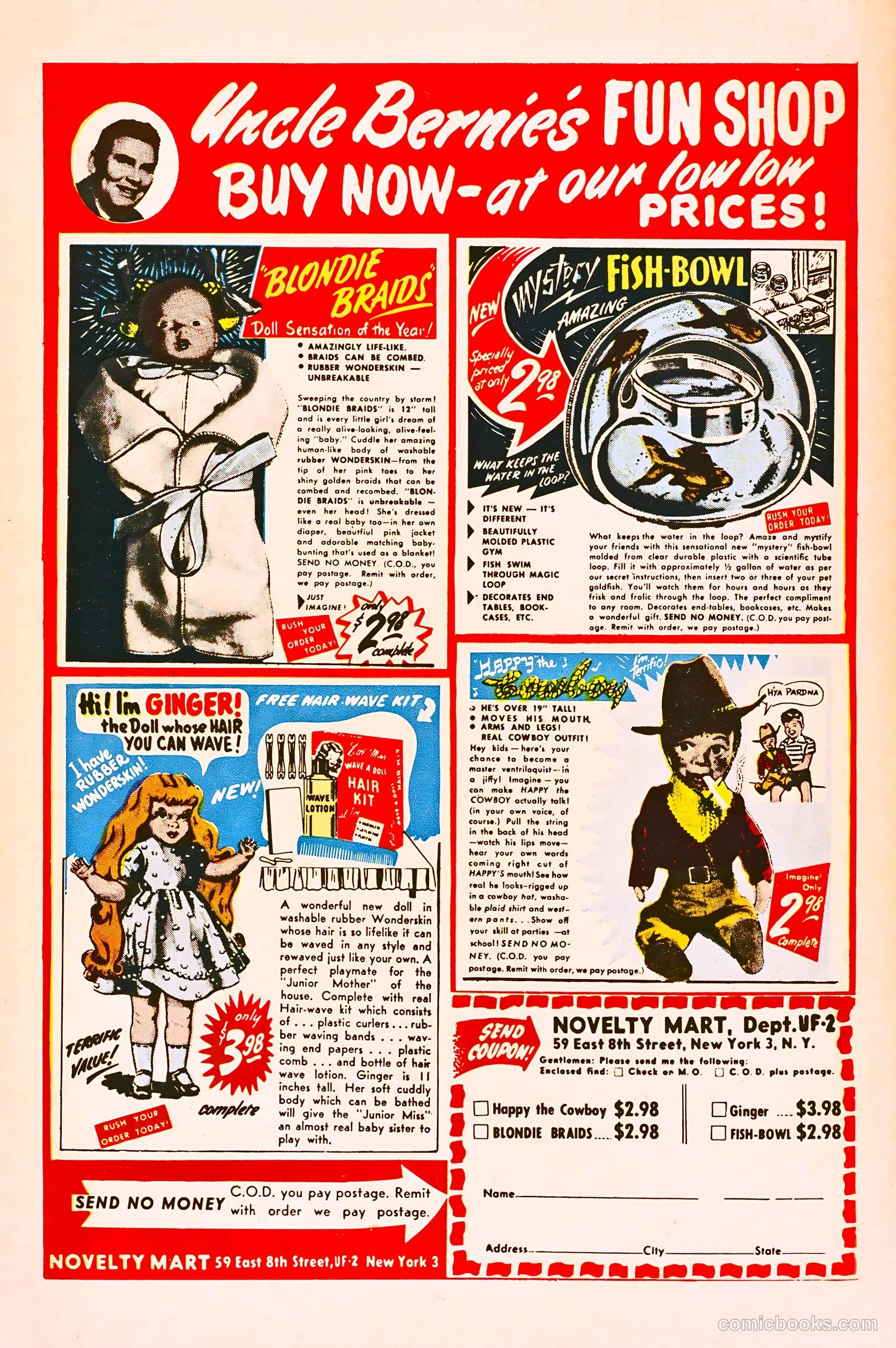 United Comics #22 (1952) — page 34 of 34