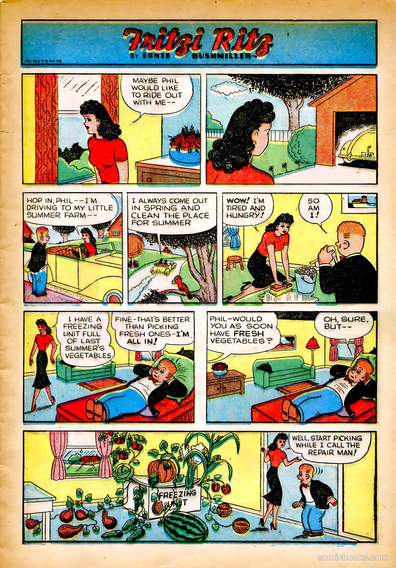 United Comics #23 (1952) — page 5 of 34
