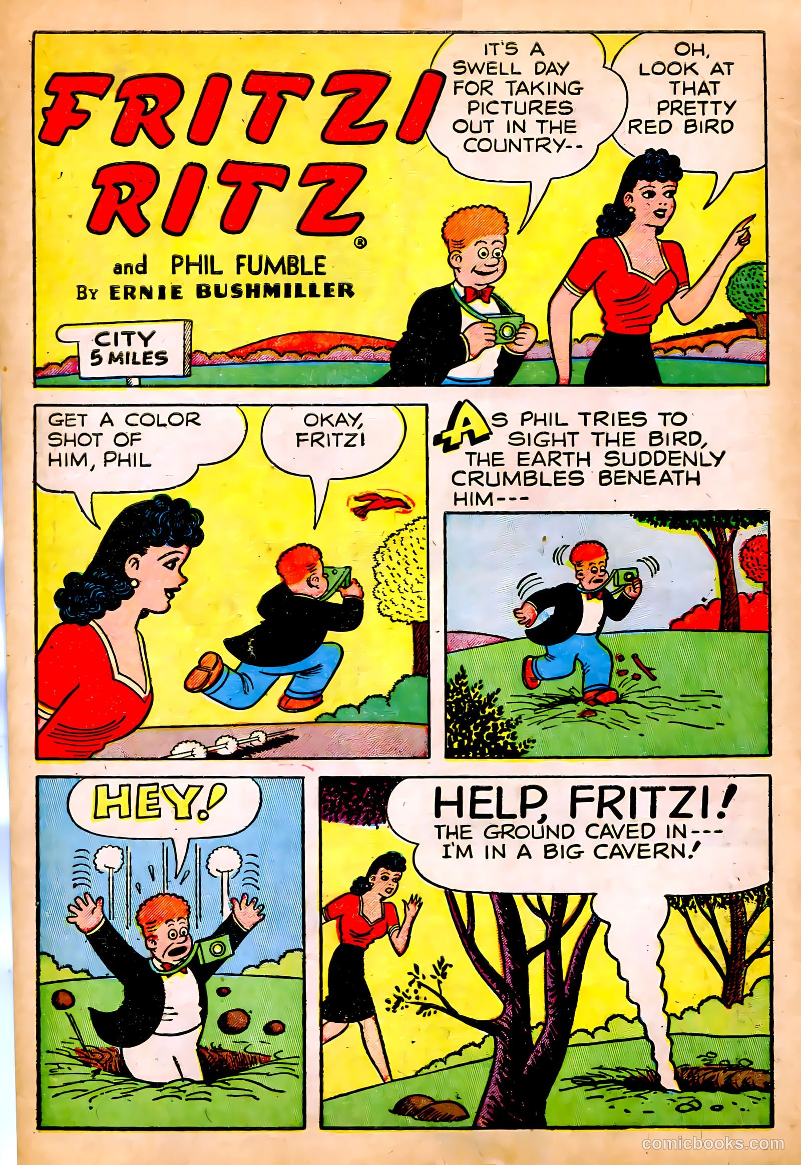 United Comics #23 (1952) — page 8 of 34