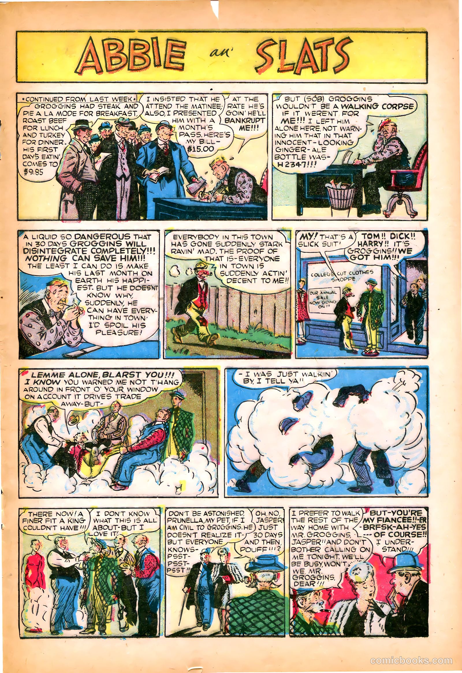 United Comics #23 (1952) — page 19 of 34