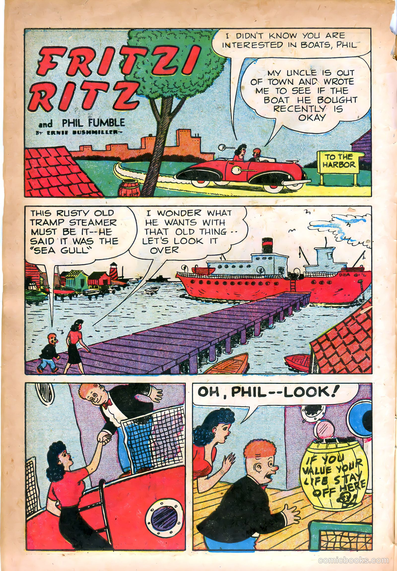 United Comics #26 (1953) — page 8 of 34