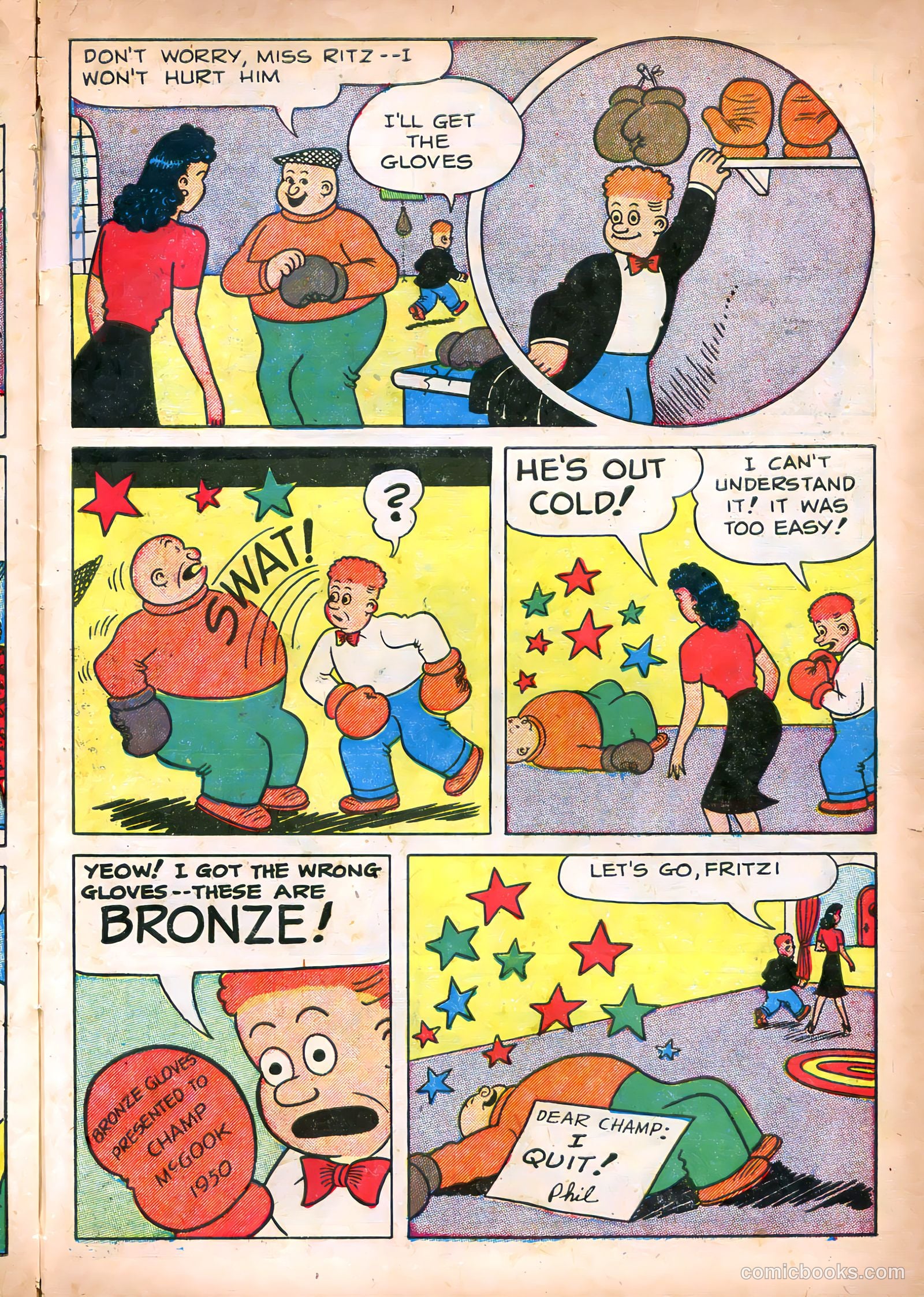 United Comics #26 (1953) — page 25 of 34