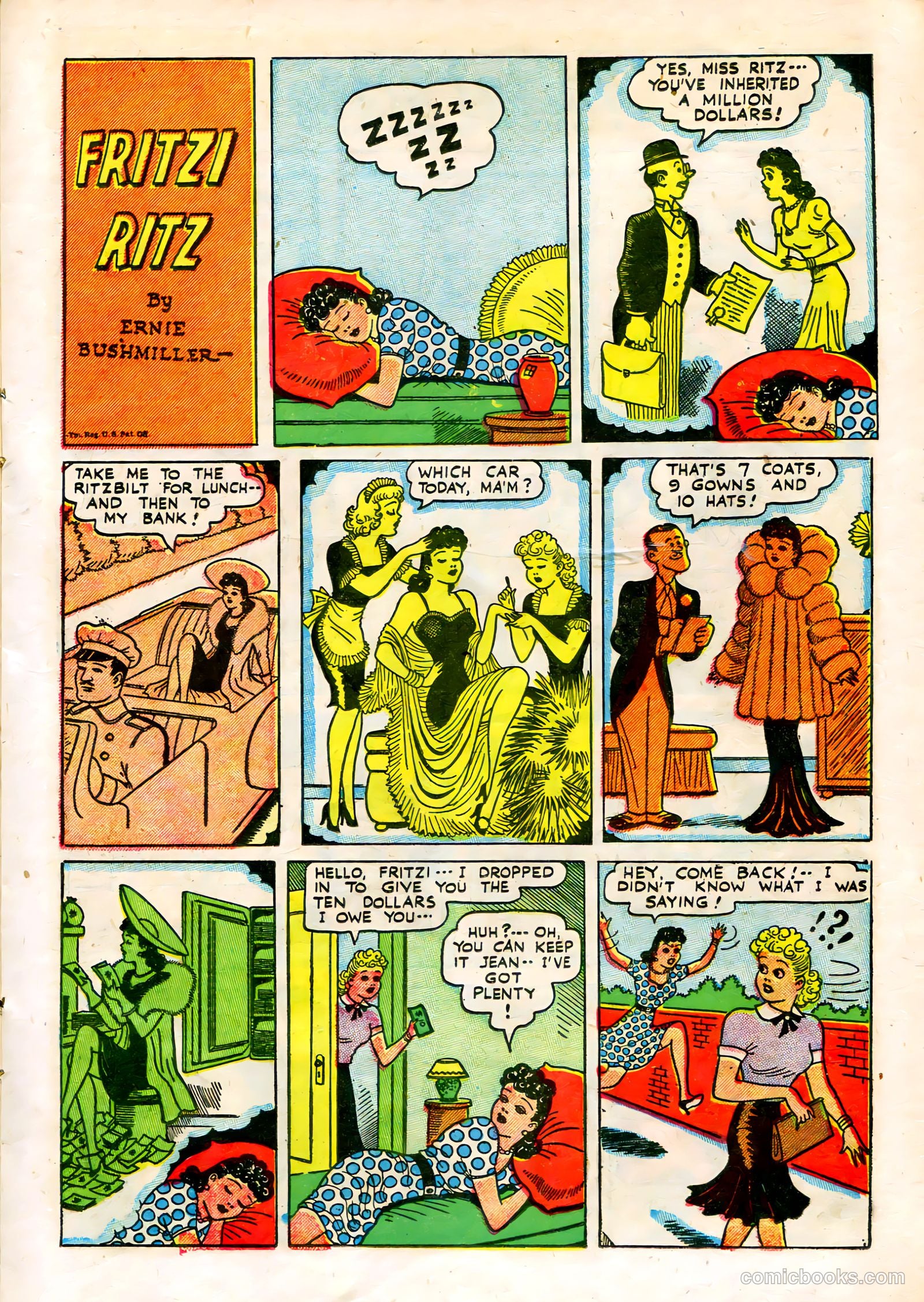 United Comics #9 (1950) — page 11 of 36