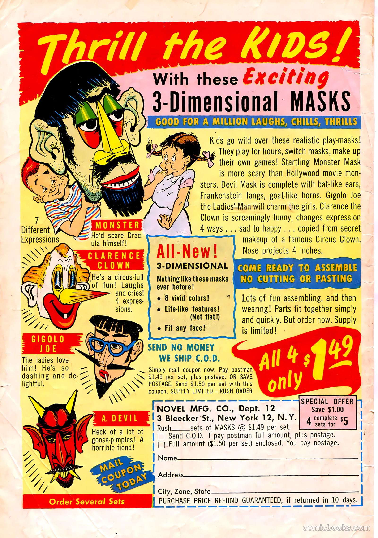 United Comics #9 (1950) — page 36 of 36