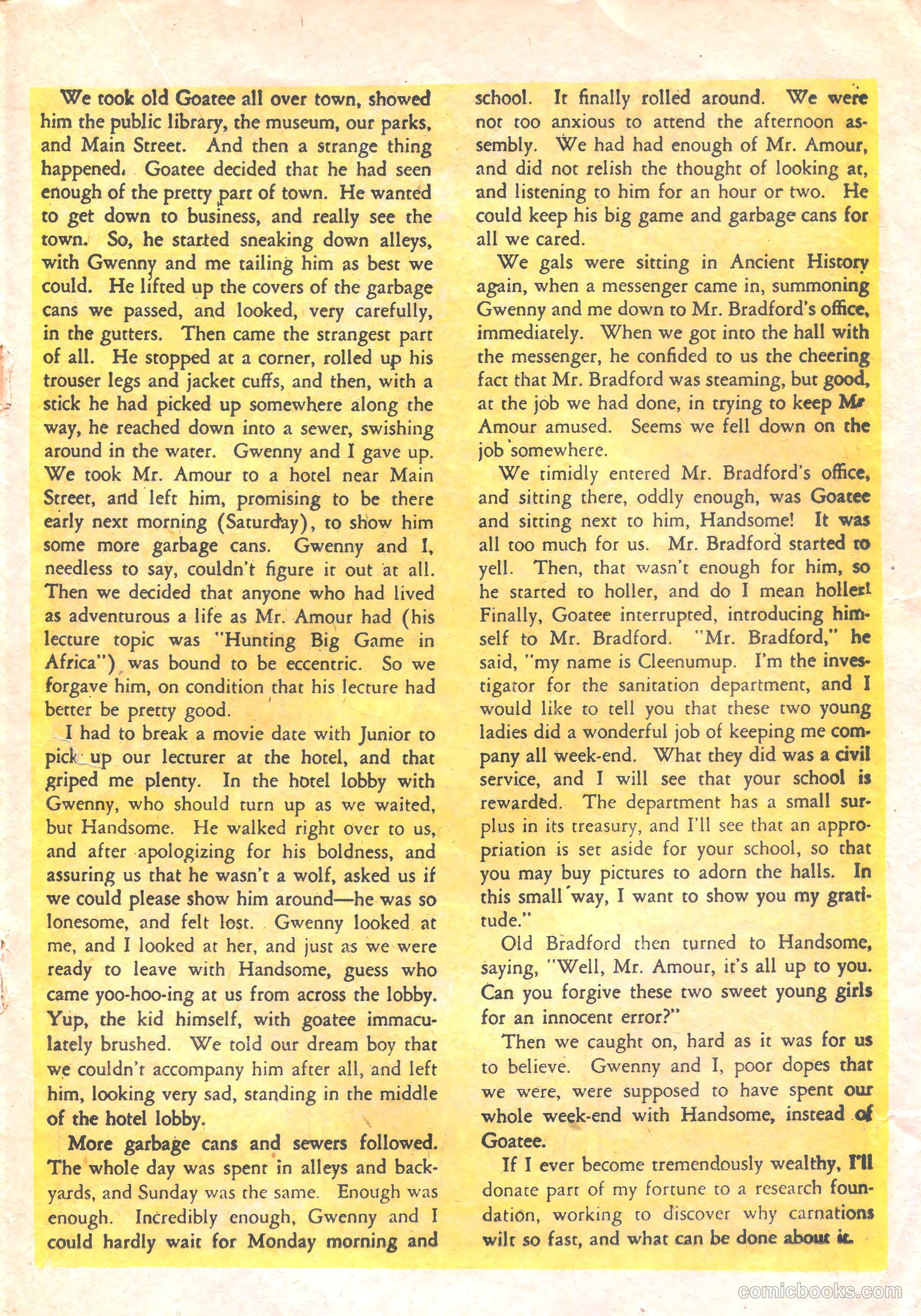 Unsane #15 (1954) — page 19 of 36