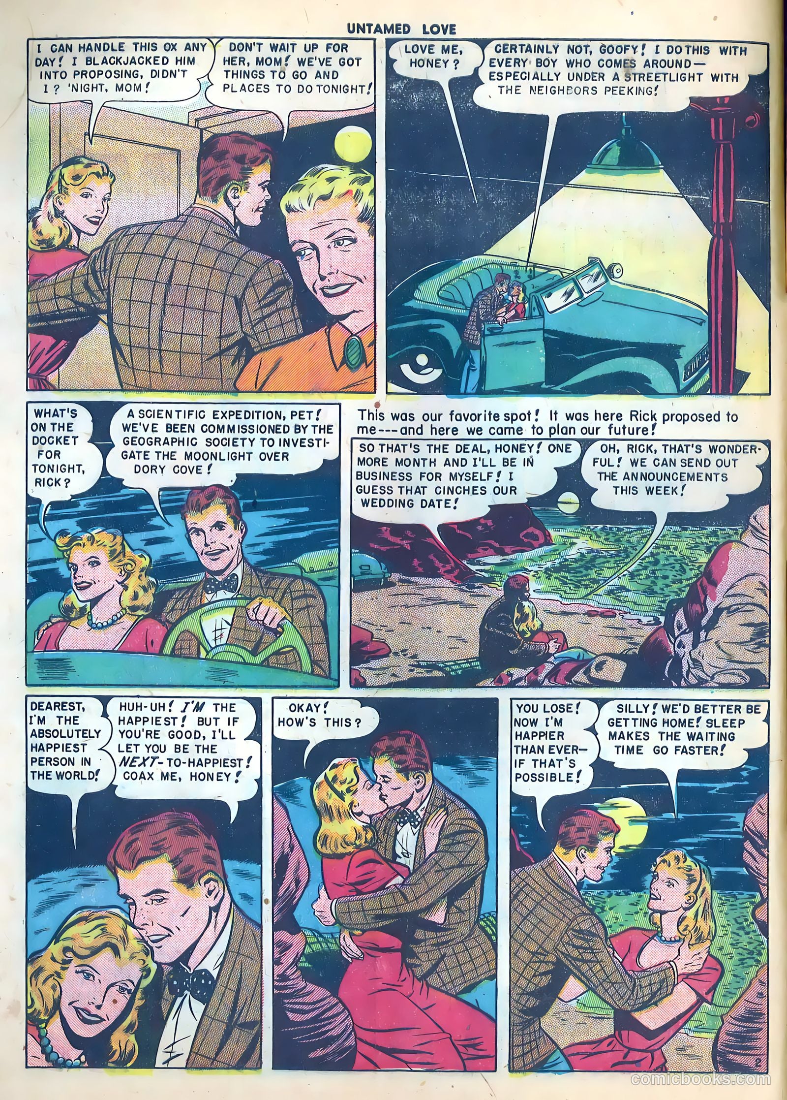 Untamed Love #1 (1950) — page 4 of 36