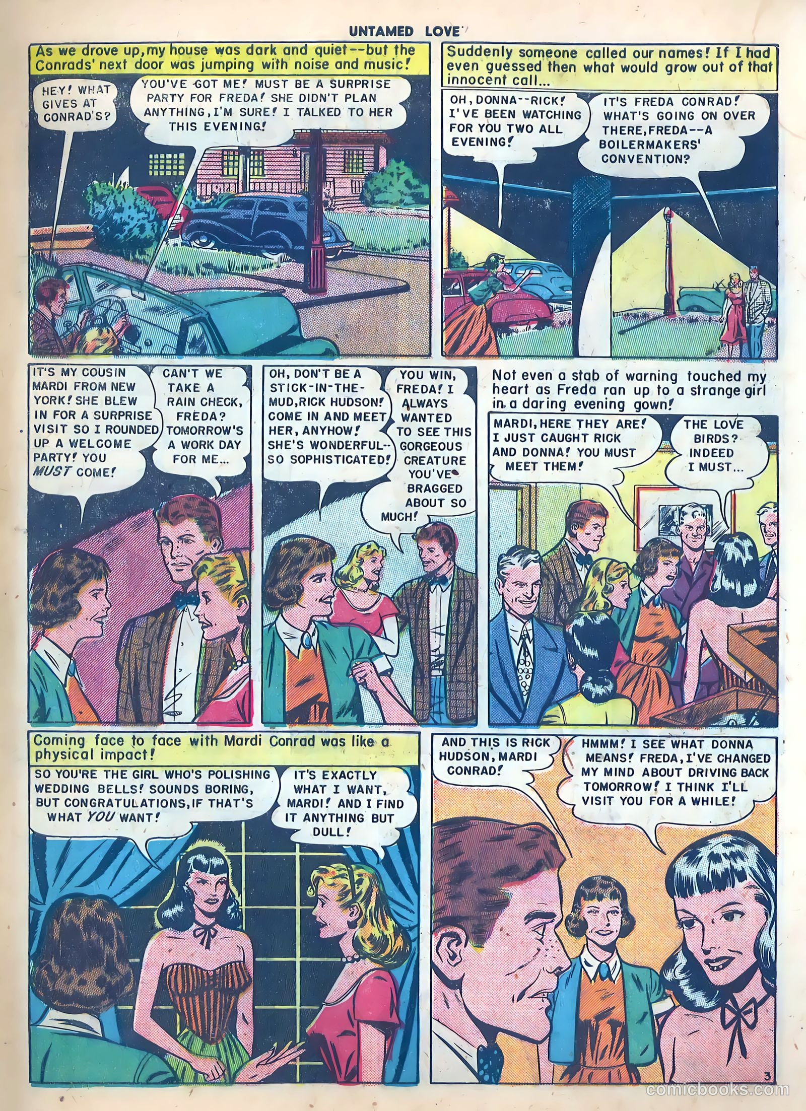 Untamed Love #1 (1950) — page 5 of 36