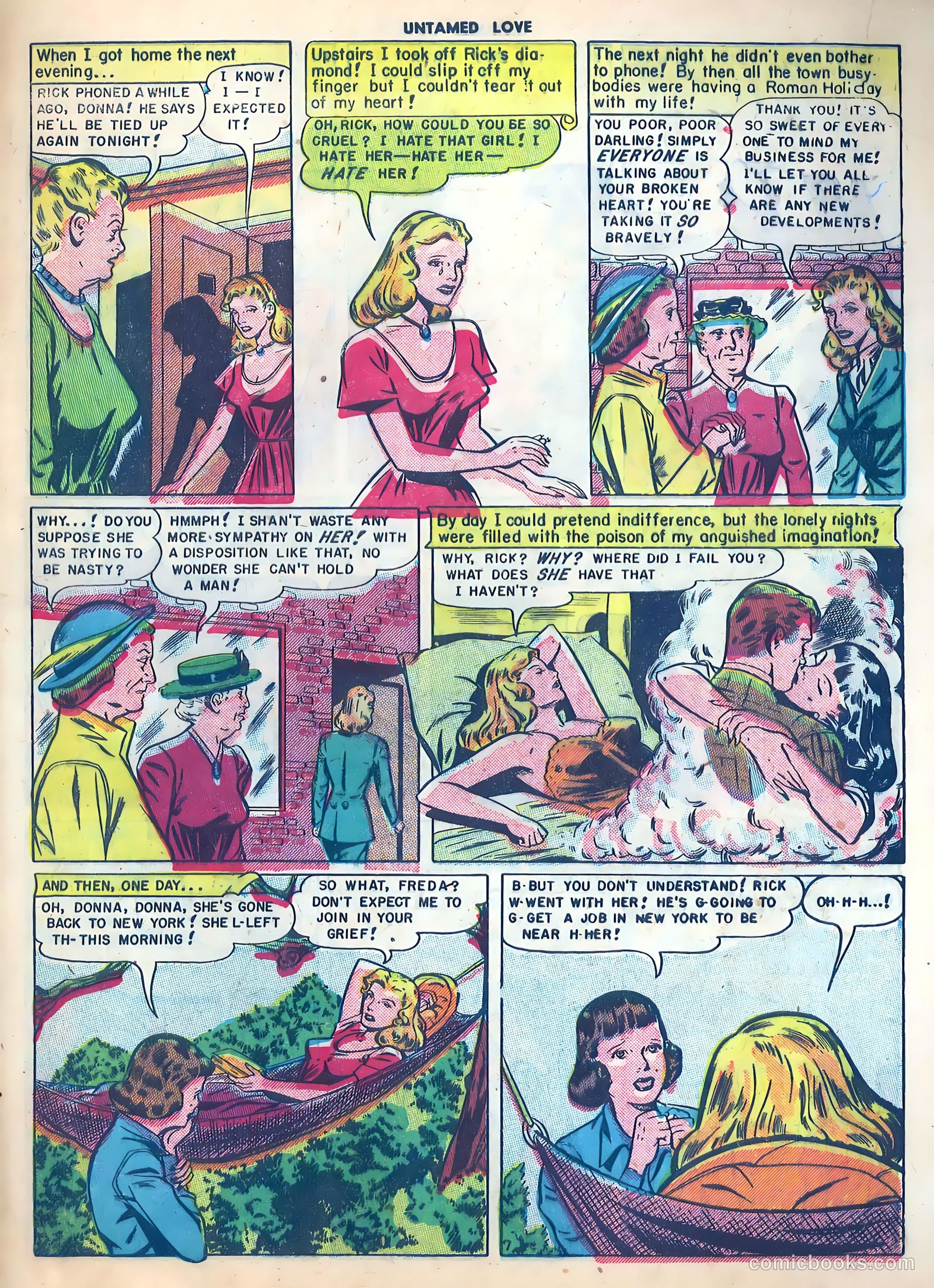 Untamed Love #1 (1950) — page 9 of 36