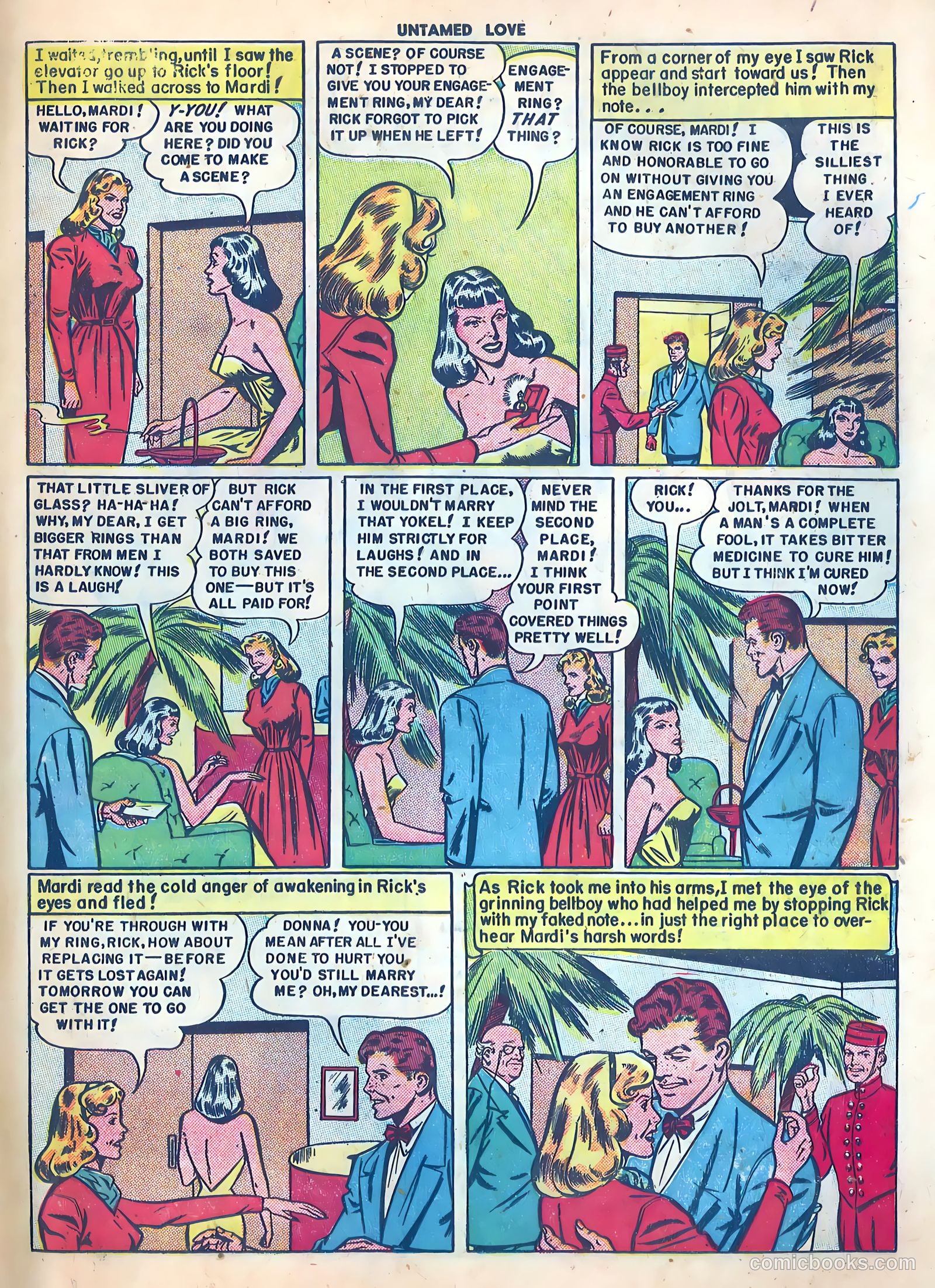 Untamed Love #1 (1950) — page 11 of 36