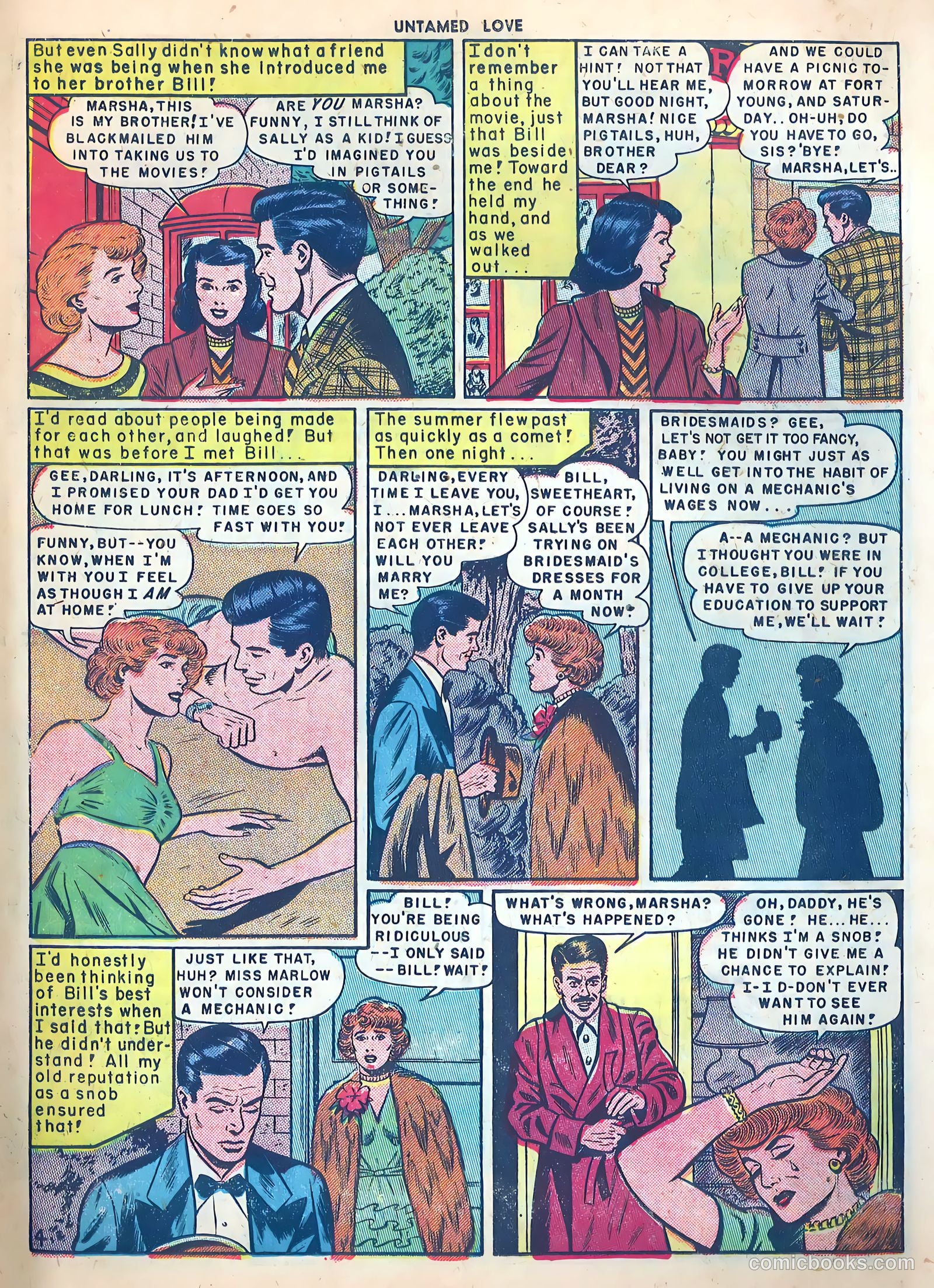 Untamed Love #1 (1950) — page 15 of 36