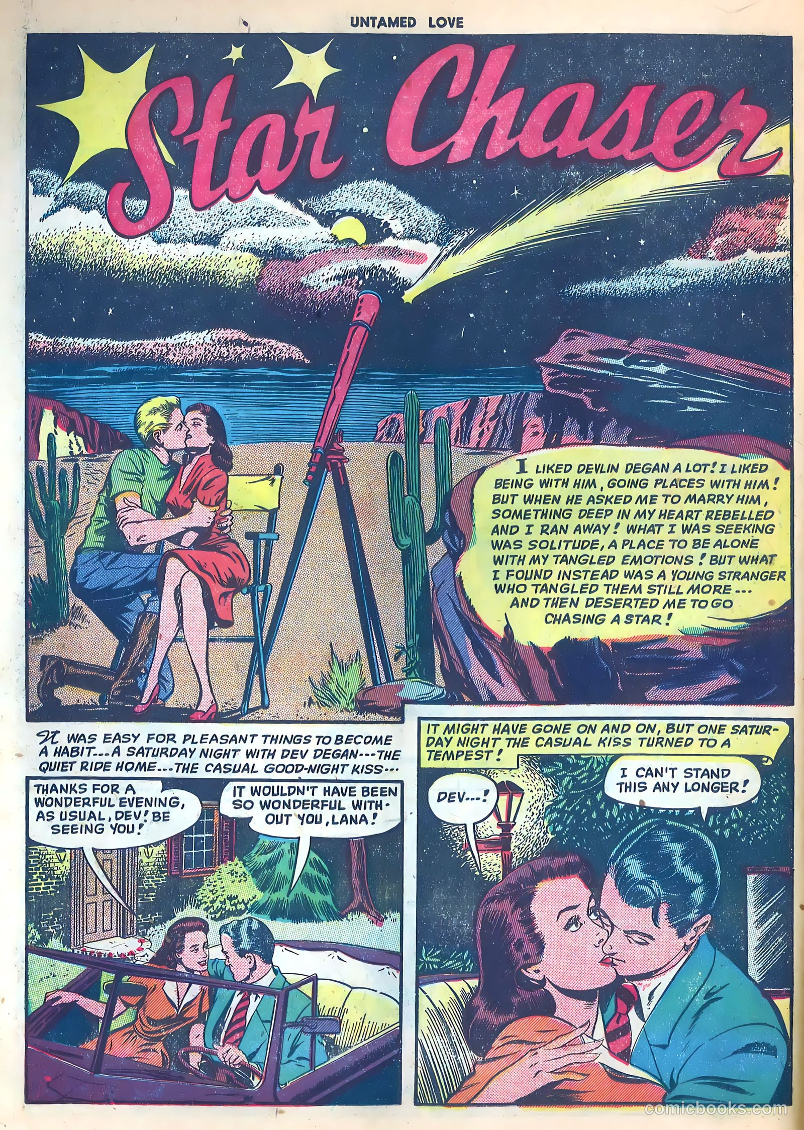 Untamed Love #1 (1950) — page 18 of 36