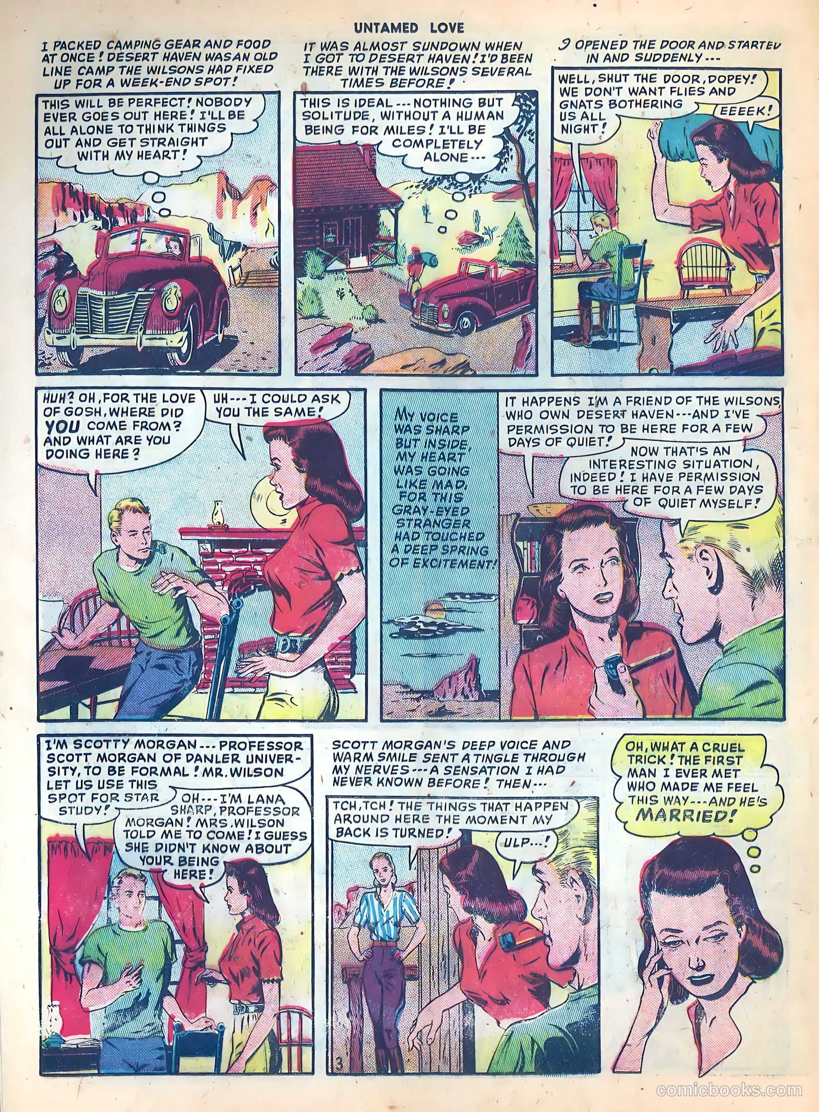 Untamed Love #1 (1950) — page 20 of 36