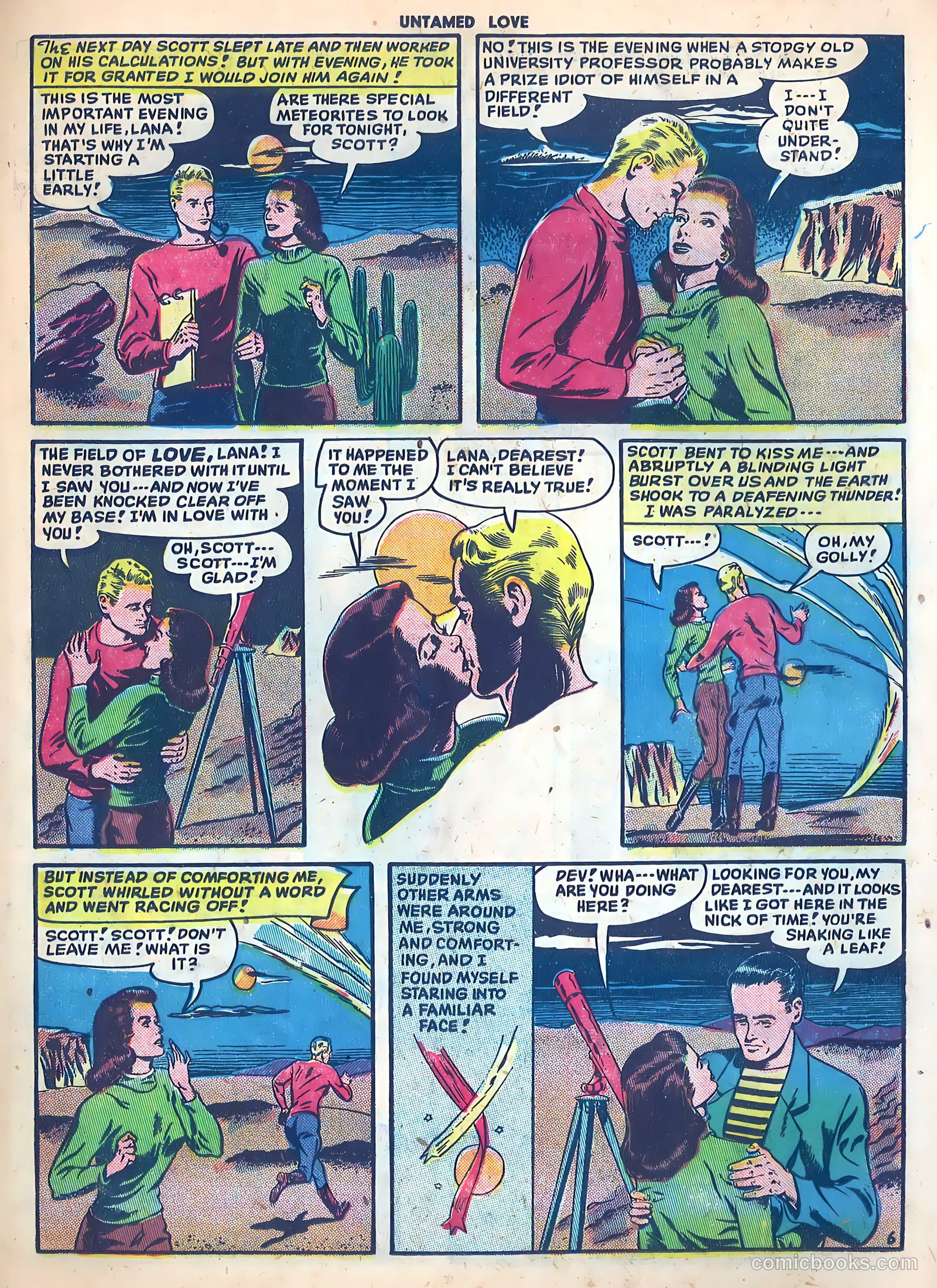 Untamed Love #1 (1950) — page 23 of 36