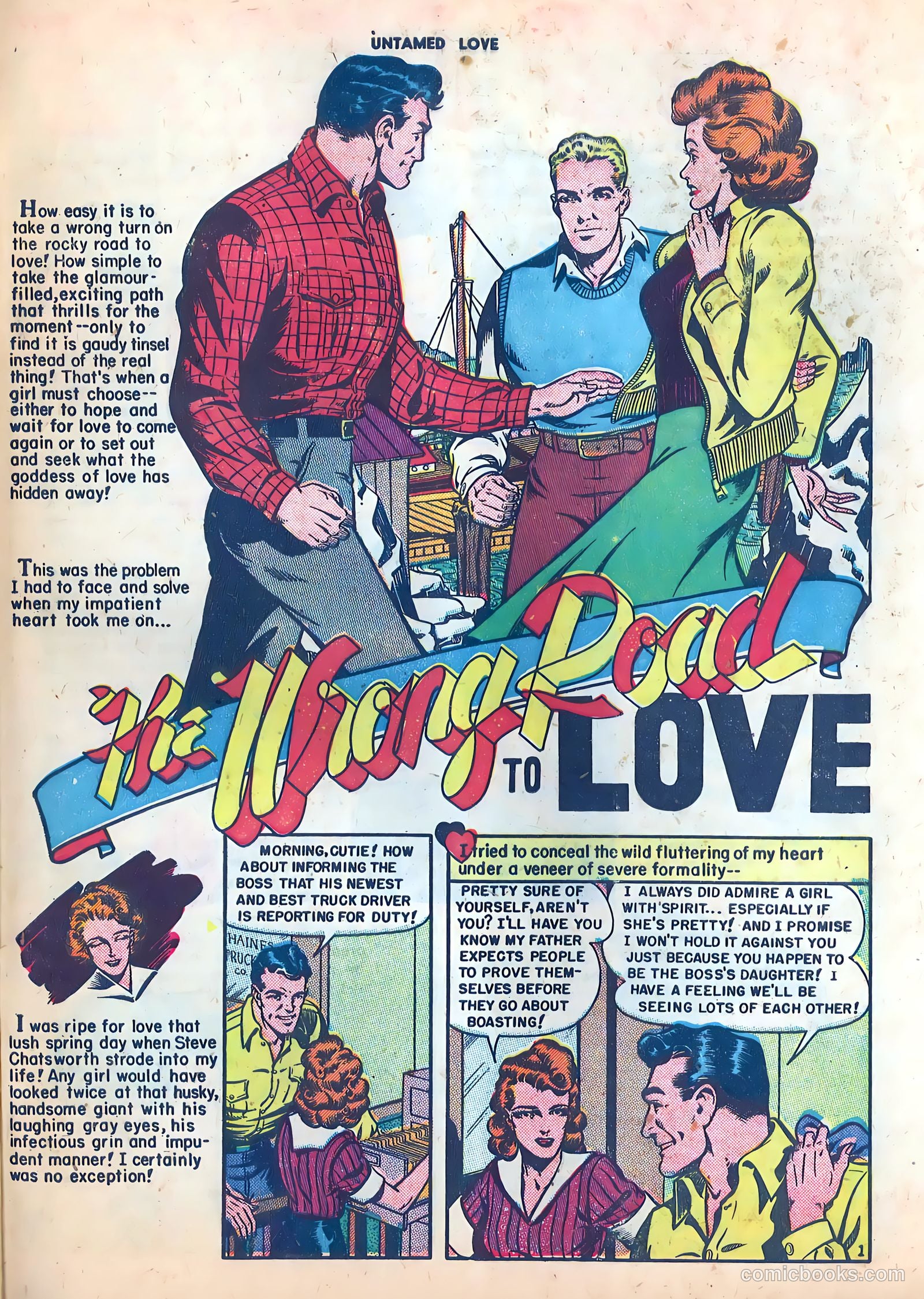 Untamed Love #1 (1950) — page 27 of 36