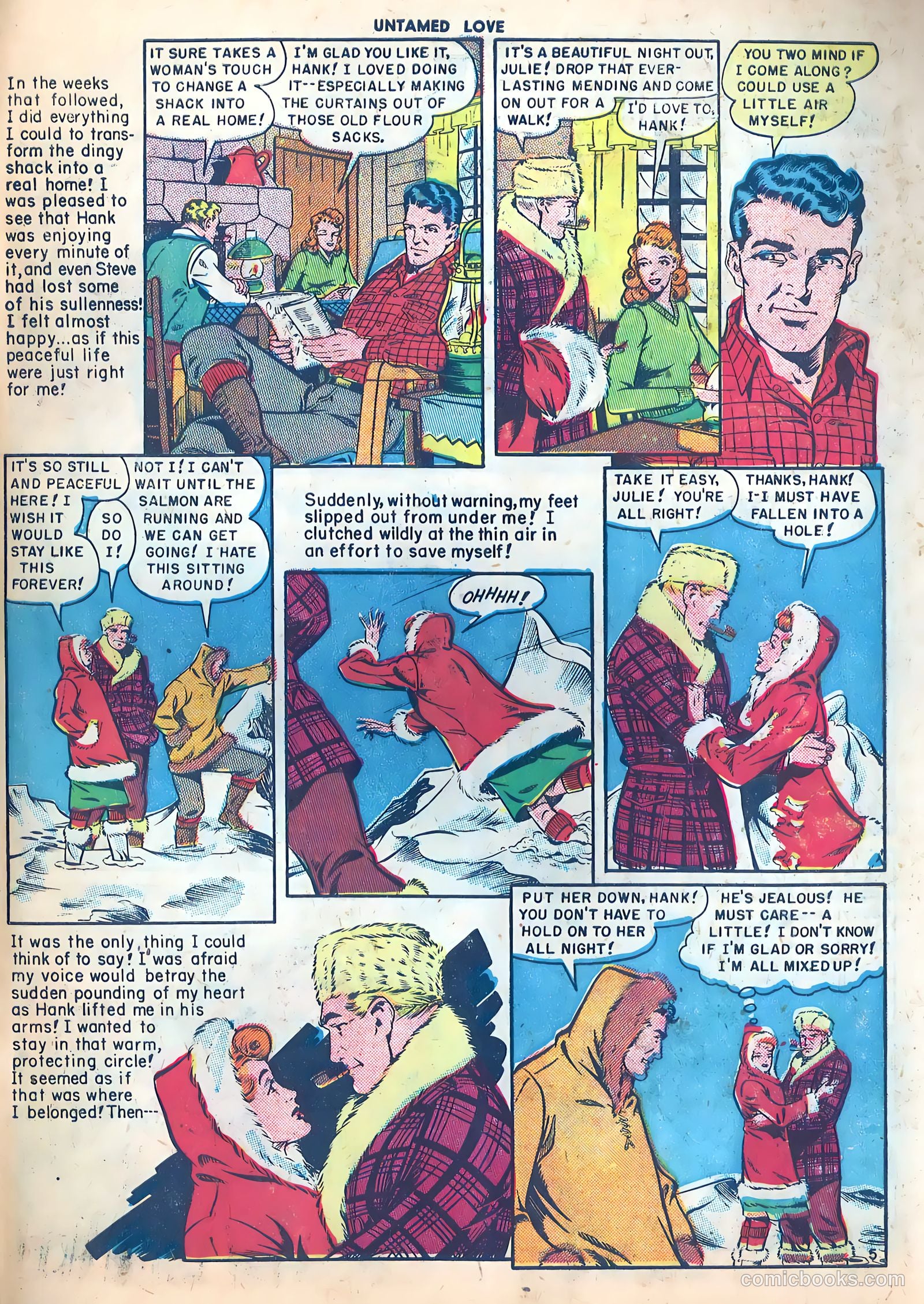 Untamed Love #1 (1950) — page 31 of 36